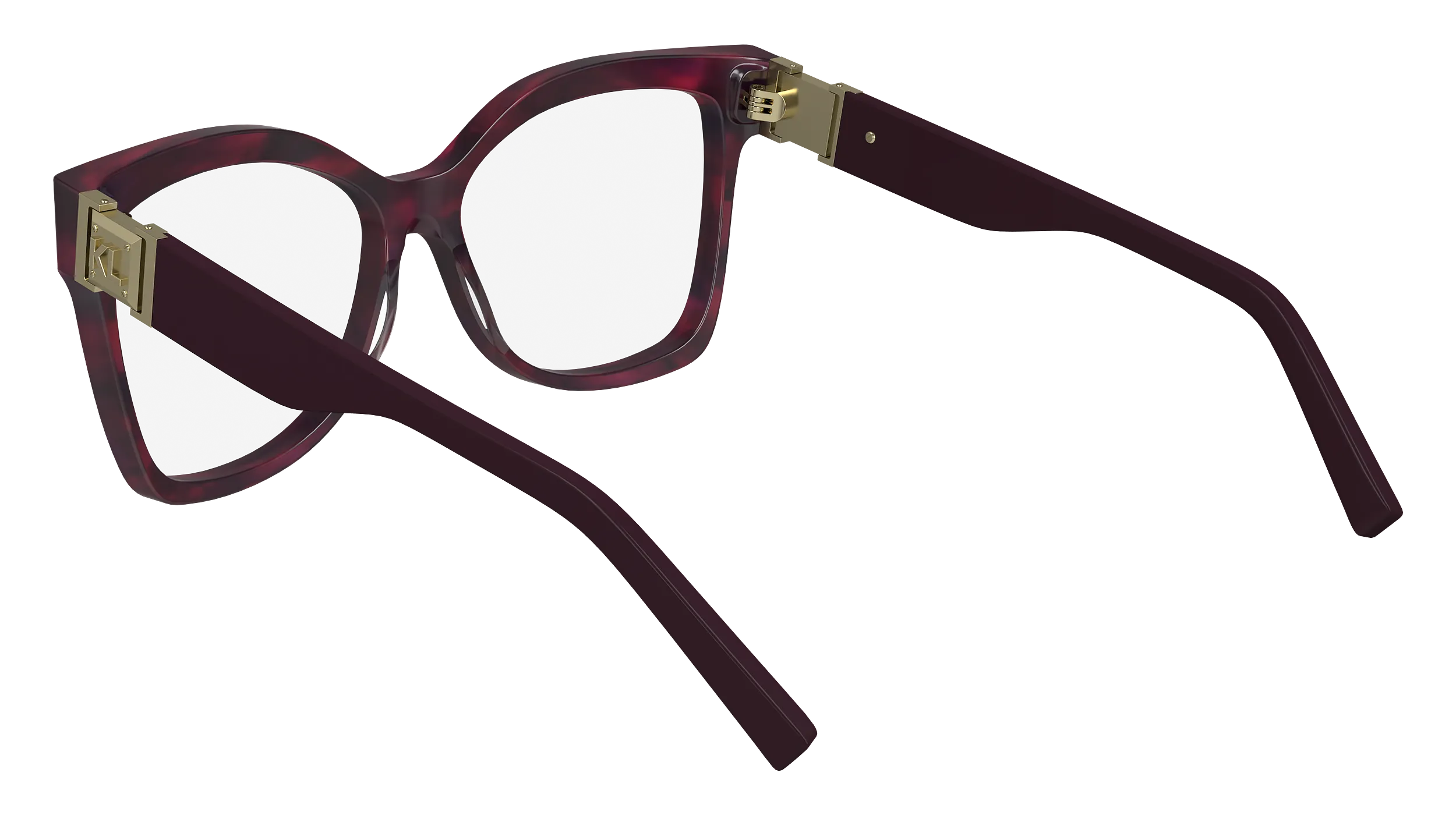 Karl Lagerfeld KL6149 512 Montature da vista Acetato Viola Squadrata Normale Normale - immagine 3