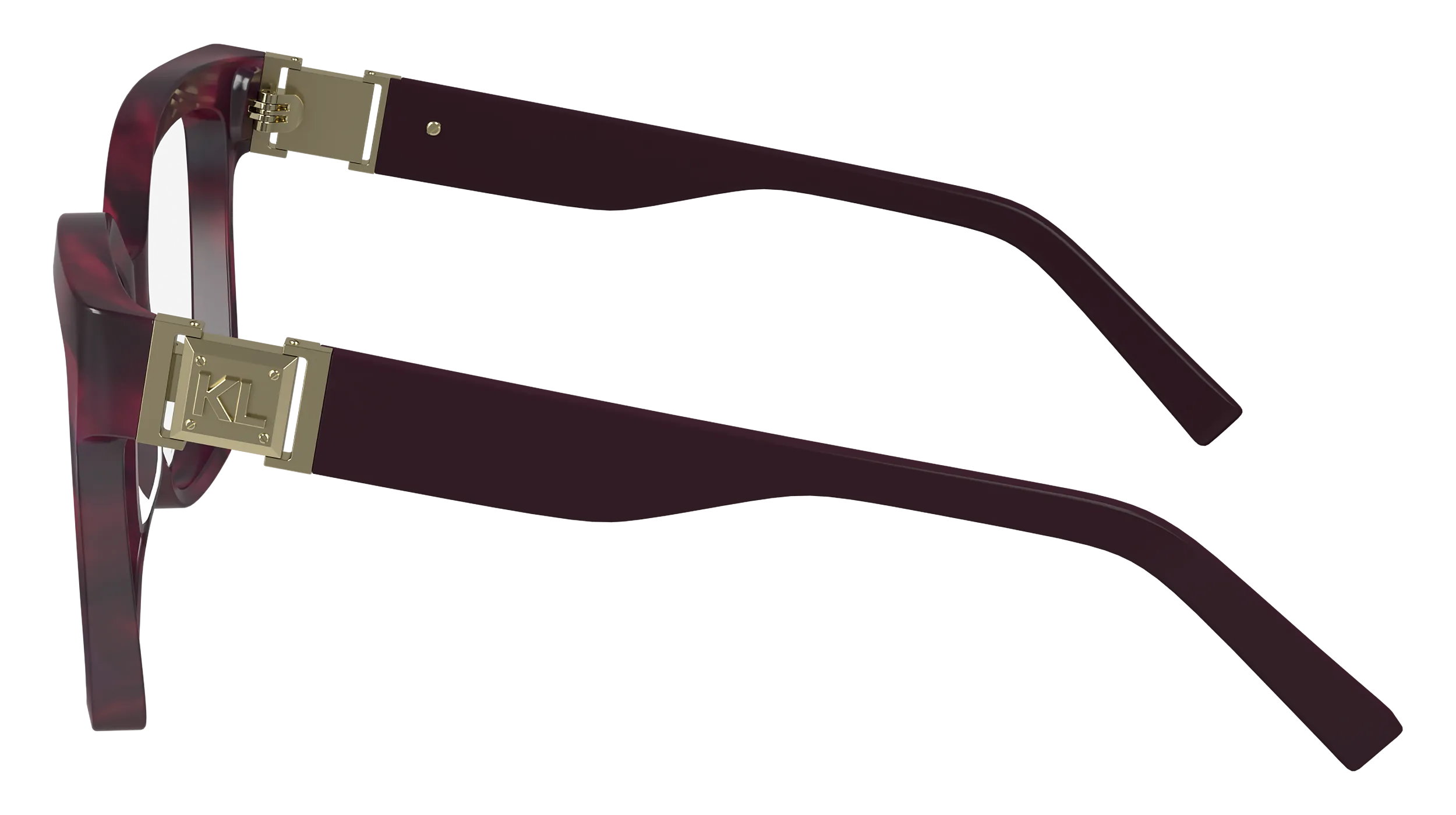 Karl Lagerfeld KL6149 512 Montature da vista Acetato Viola Squadrata Normale Normale - immagine 4