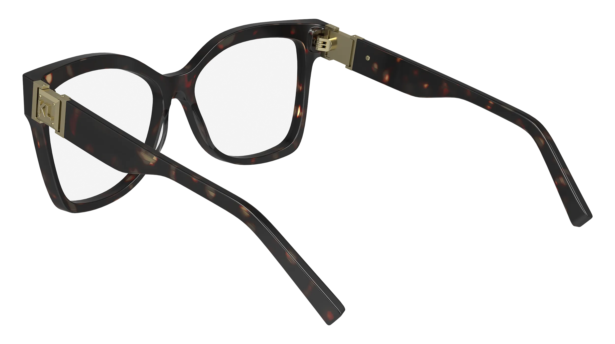 Karl Lagerfeld KL6149 242 Montature da vista Acetato Havana Squadrata Normale Normale - immagine 3