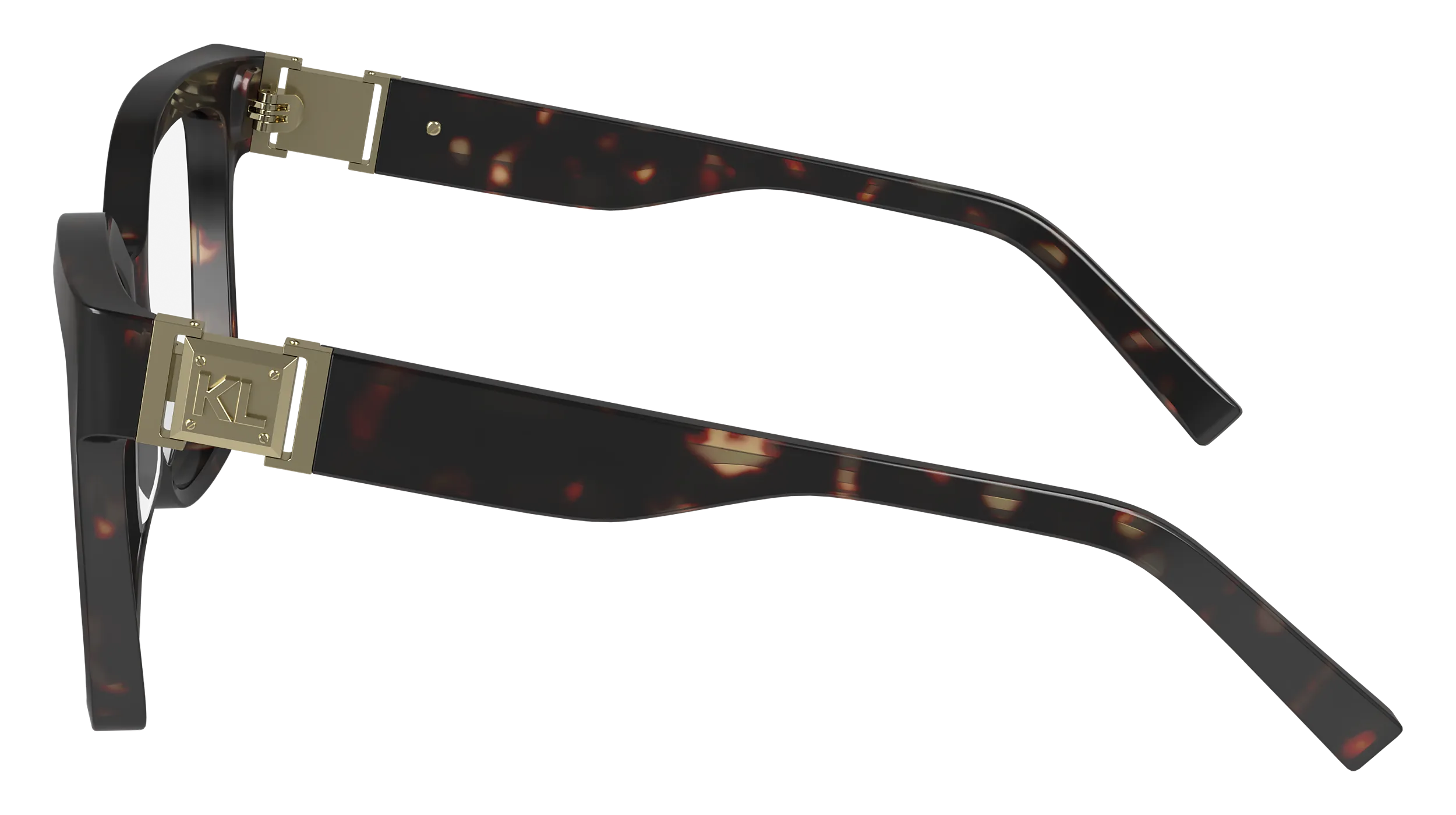 Karl Lagerfeld KL6149 242 Montature da vista Acetato Havana Squadrata Normale Normale - immagine 4