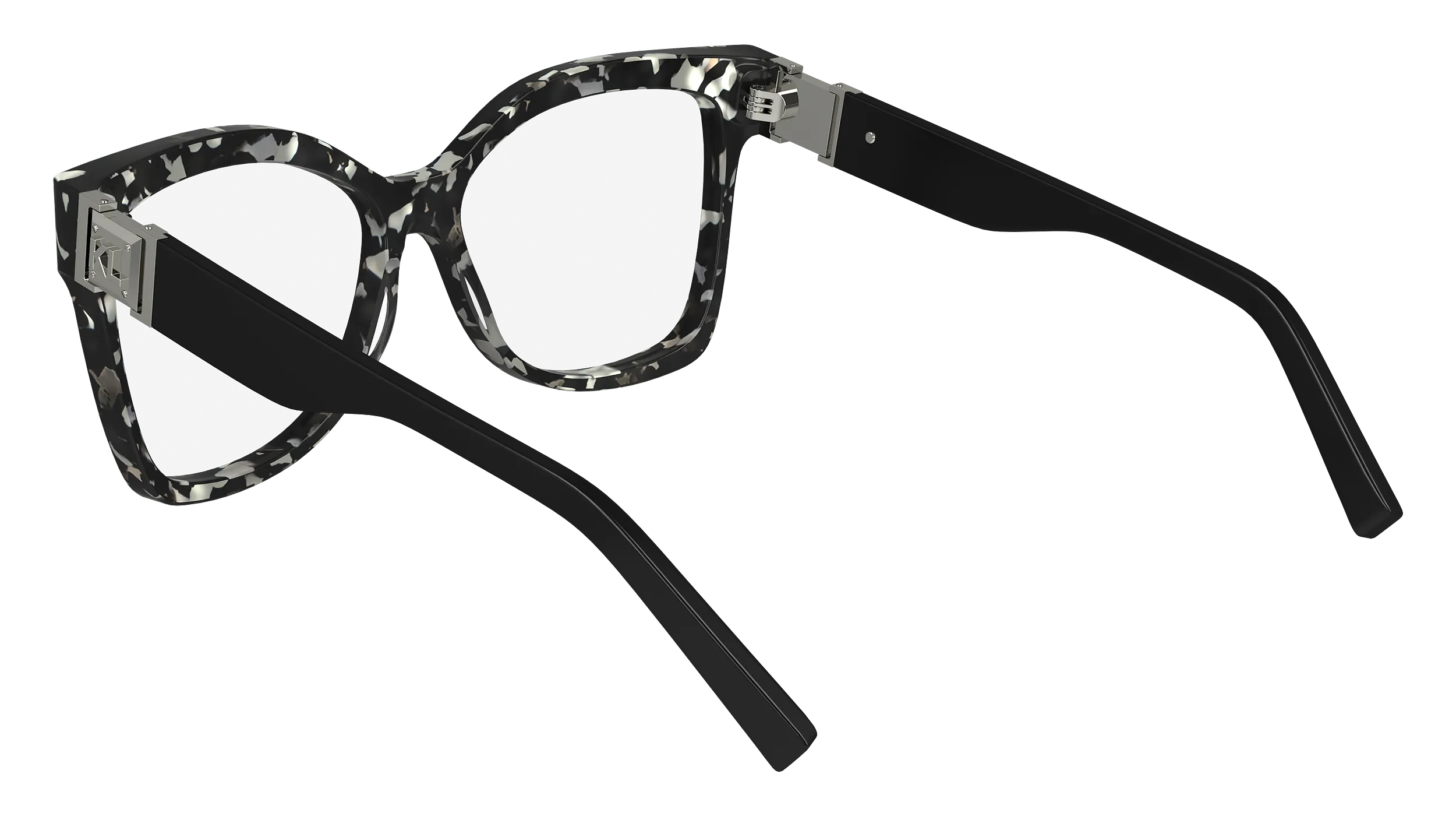 Karl Lagerfeld KL6149 016 Montature da vista Acetato Nero Squadrata Normale Normale - immagine 3