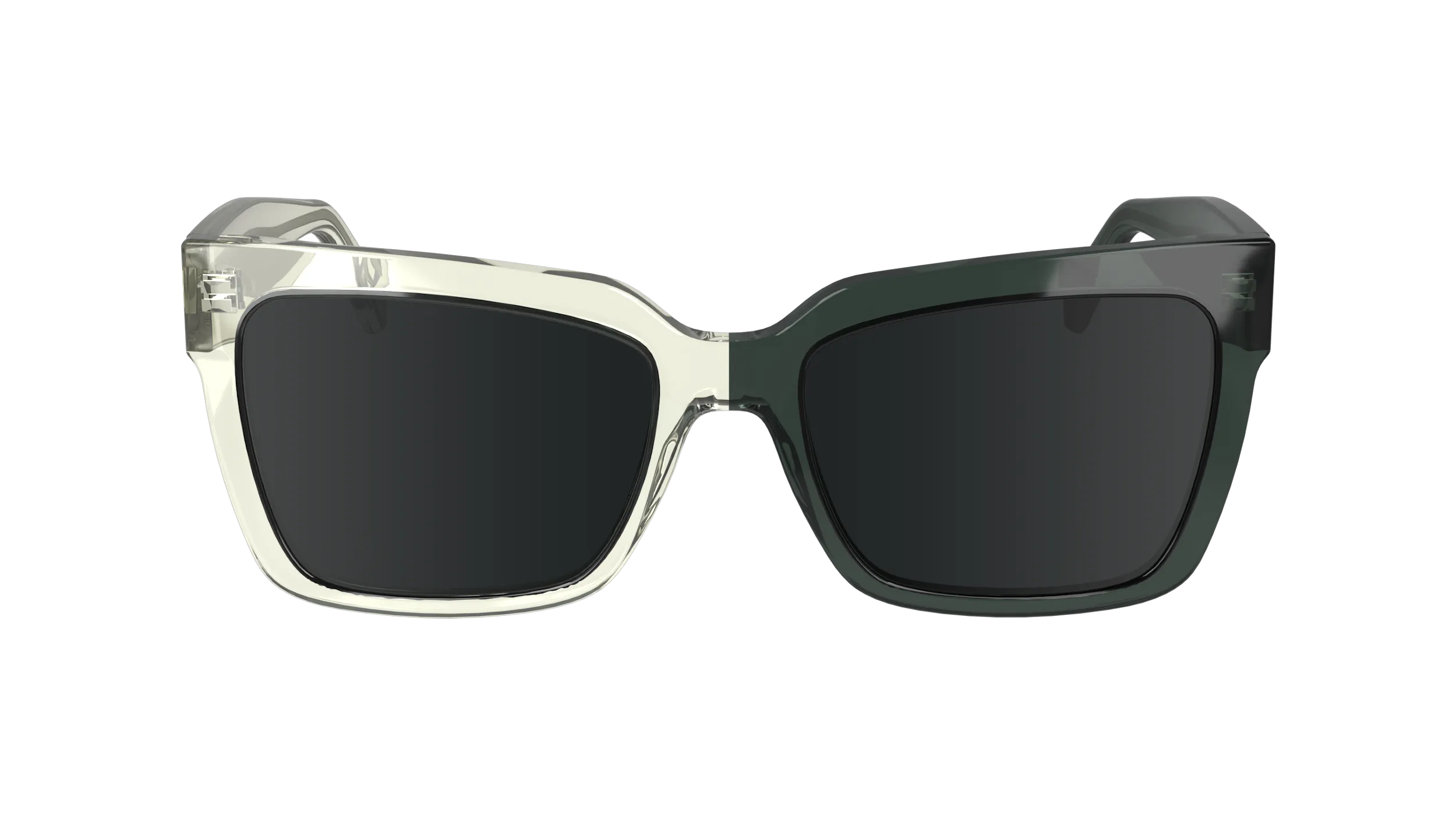 Calvin Klein CKJ24606S 006 Occhiali da sole Acetato Grigio Grigio Squadrata Normale Normale - immagine 4
