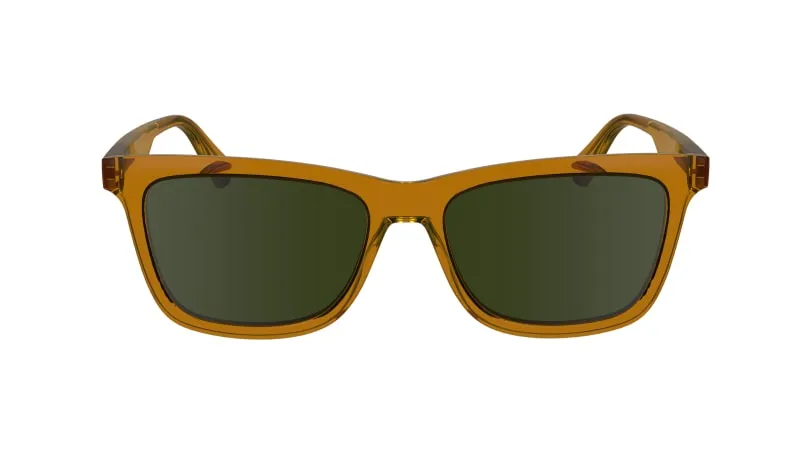 Calvin Klein CKJ24601S 261 Occhiali da sole Bio-iniettato Marrone Verde Squadrata Normale Normale - immagine 2