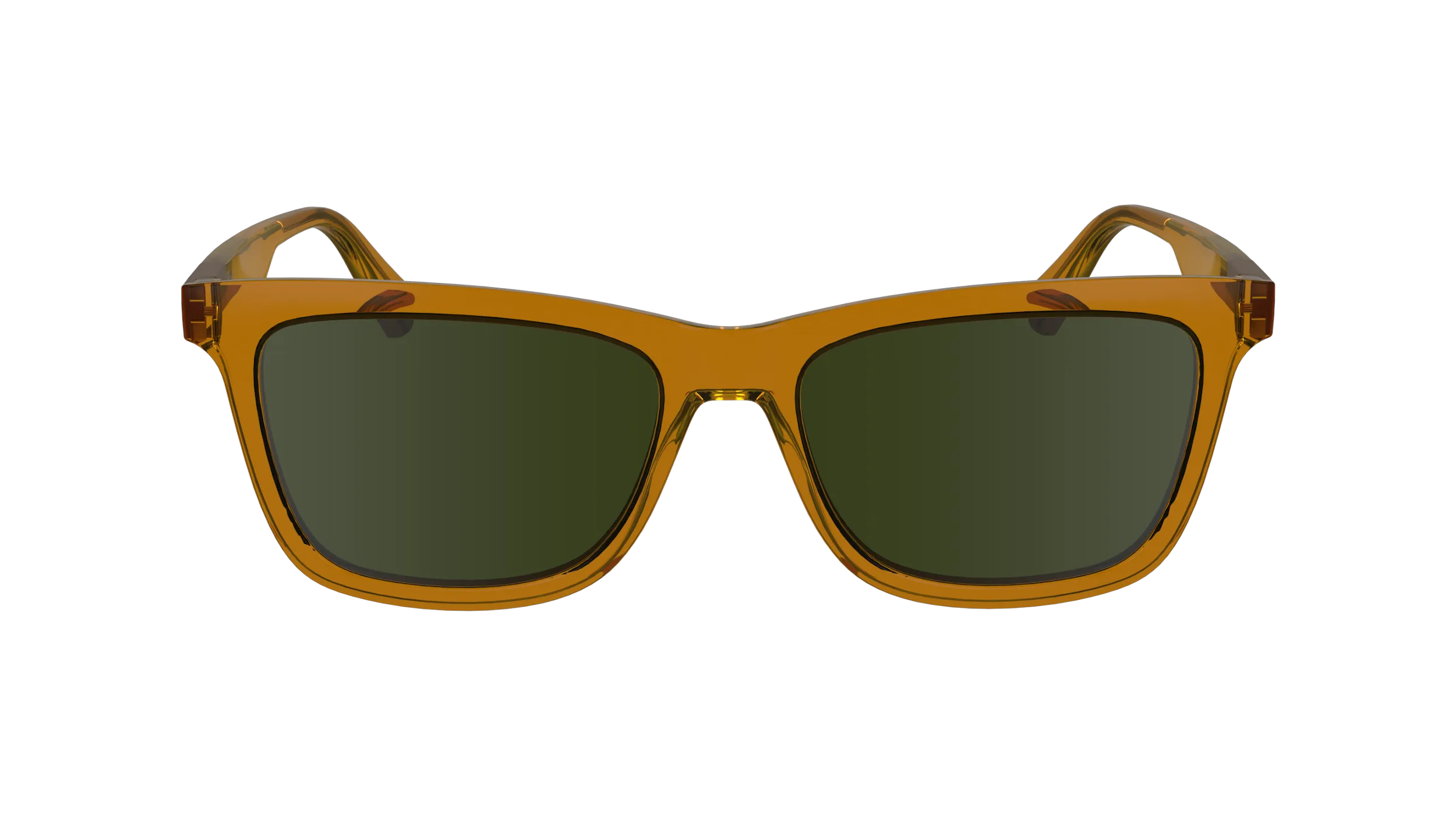 Calvin Klein CKJ24601S 261 Occhiali da sole Bio-iniettato Marrone Verde Squadrata Normale Normale - immagine 3