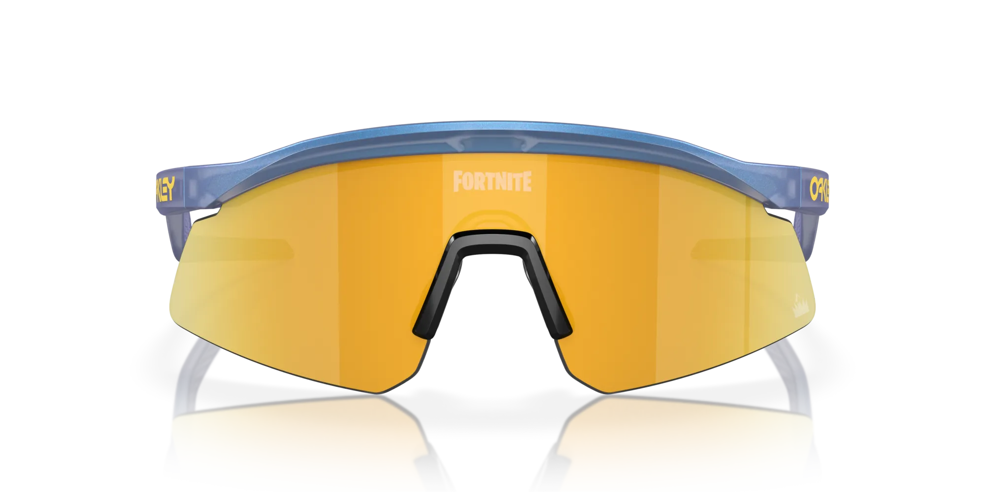 Oakley OO9229 HYDRA 922918 Occhiali da sole O_Matter Blu Oro Maschera Normale Prizm - immagine 3