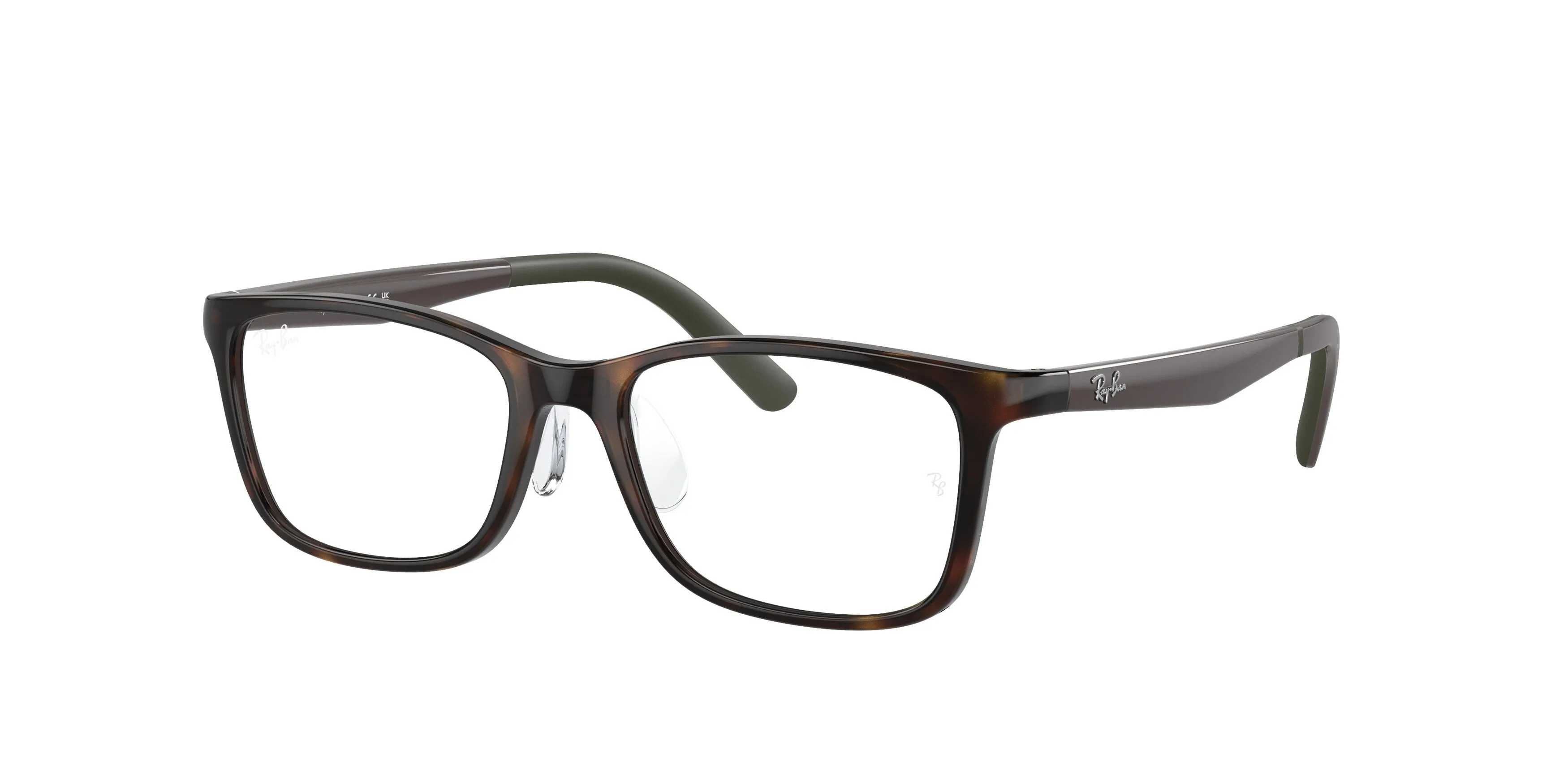 Ray - Ban RY1626D 3863 Montature da vista Iniettato Havana Squadrata - immagine 1