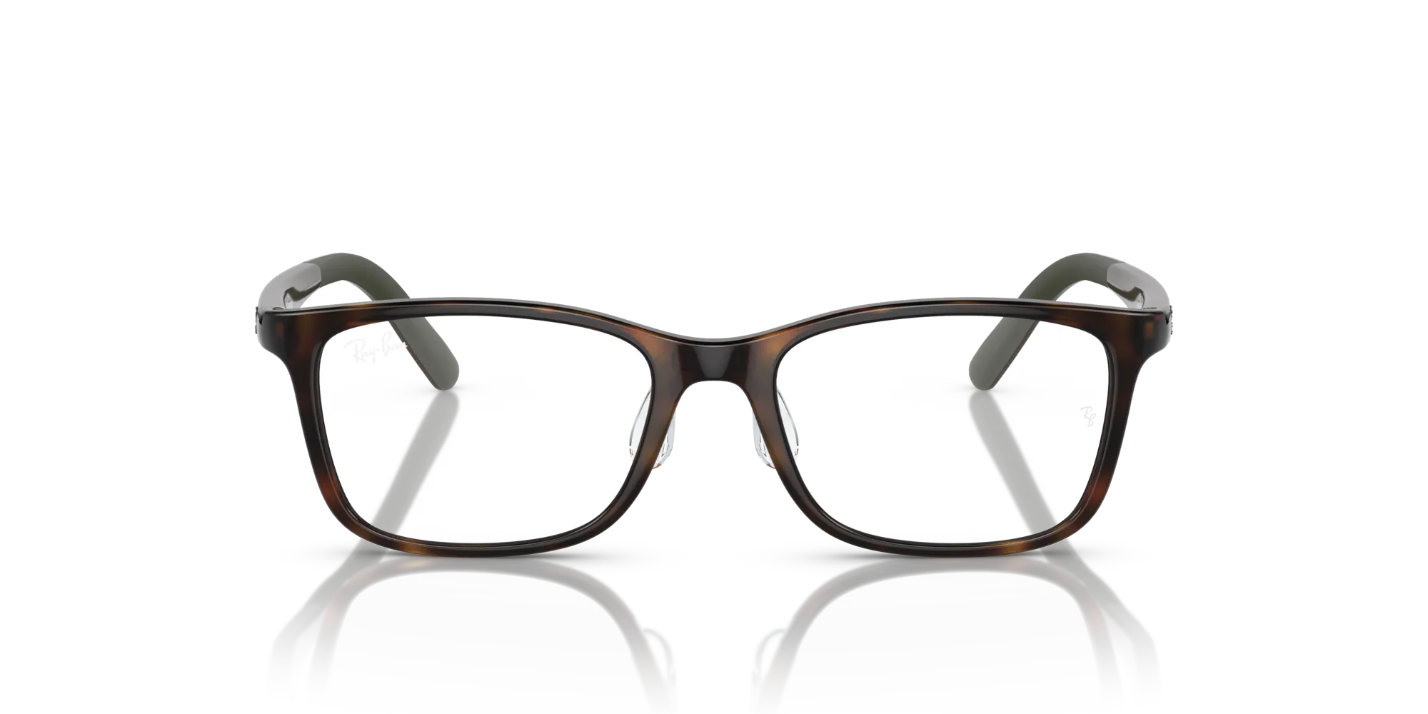 Ray - Ban RY1626D 3863 Montature da vista Iniettato Havana Squadrata - immagine 3