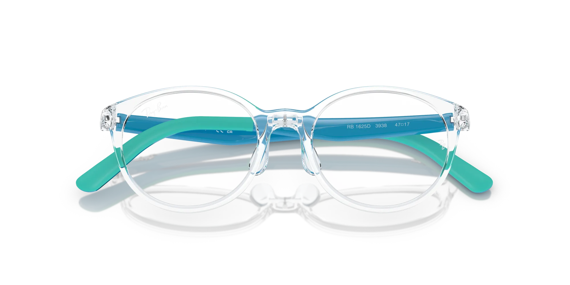 Ray - Ban RY1625D 3938 Montature da vista Iniettato Trasparente Pantos - immagine 2