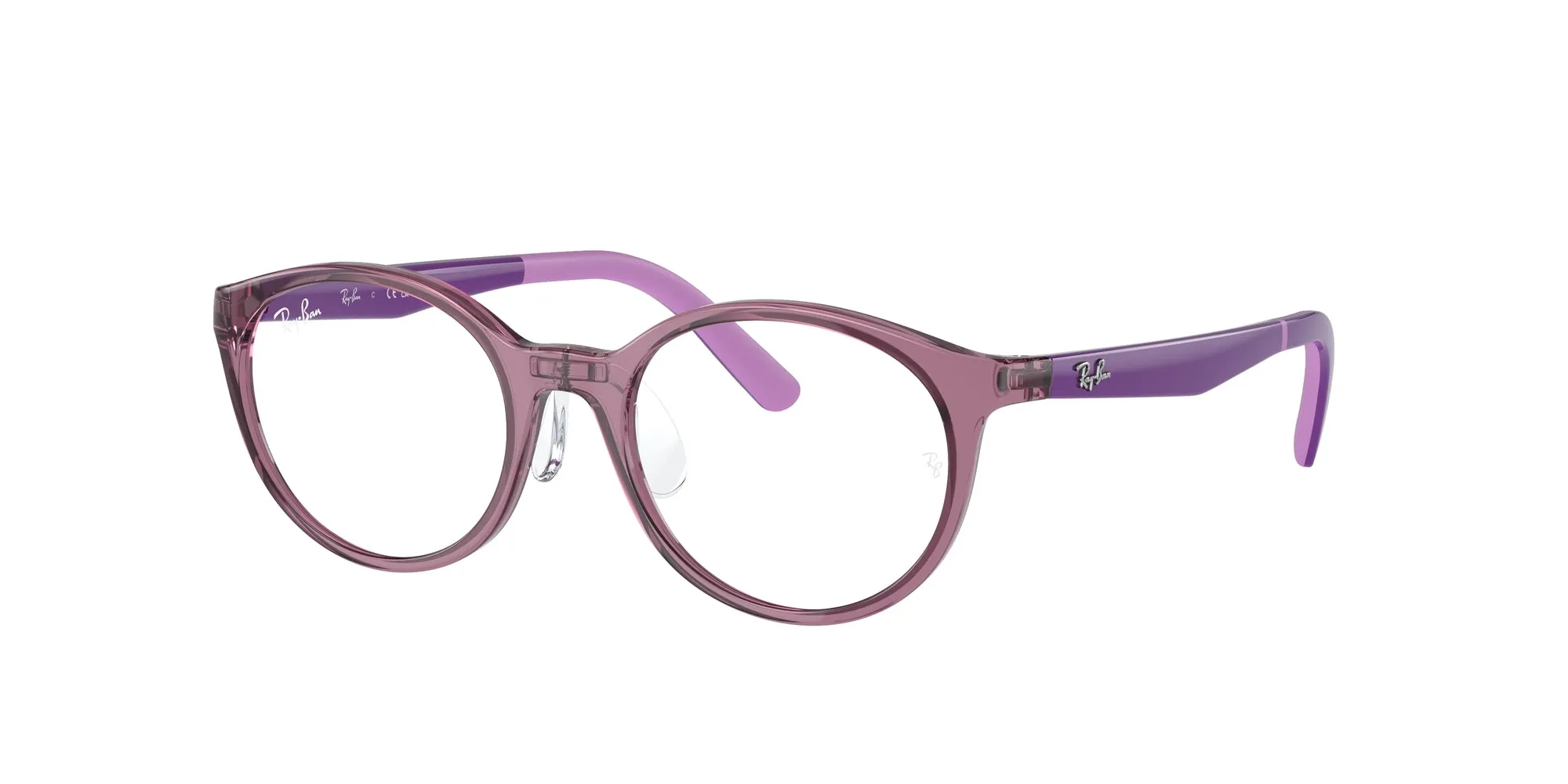 Ray - Ban RY1625D 3909 Montature da vista Iniettato Viola Pantos - immagine 1