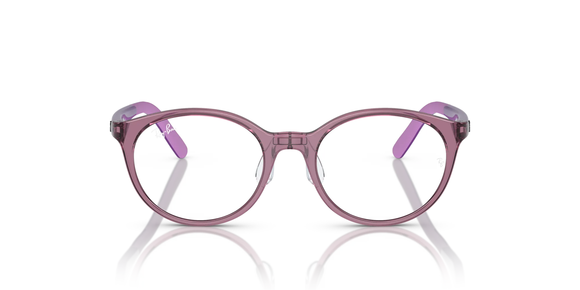 Ray - Ban RY1625D 3909 Montature da vista Iniettato Viola Pantos - immagine 3
