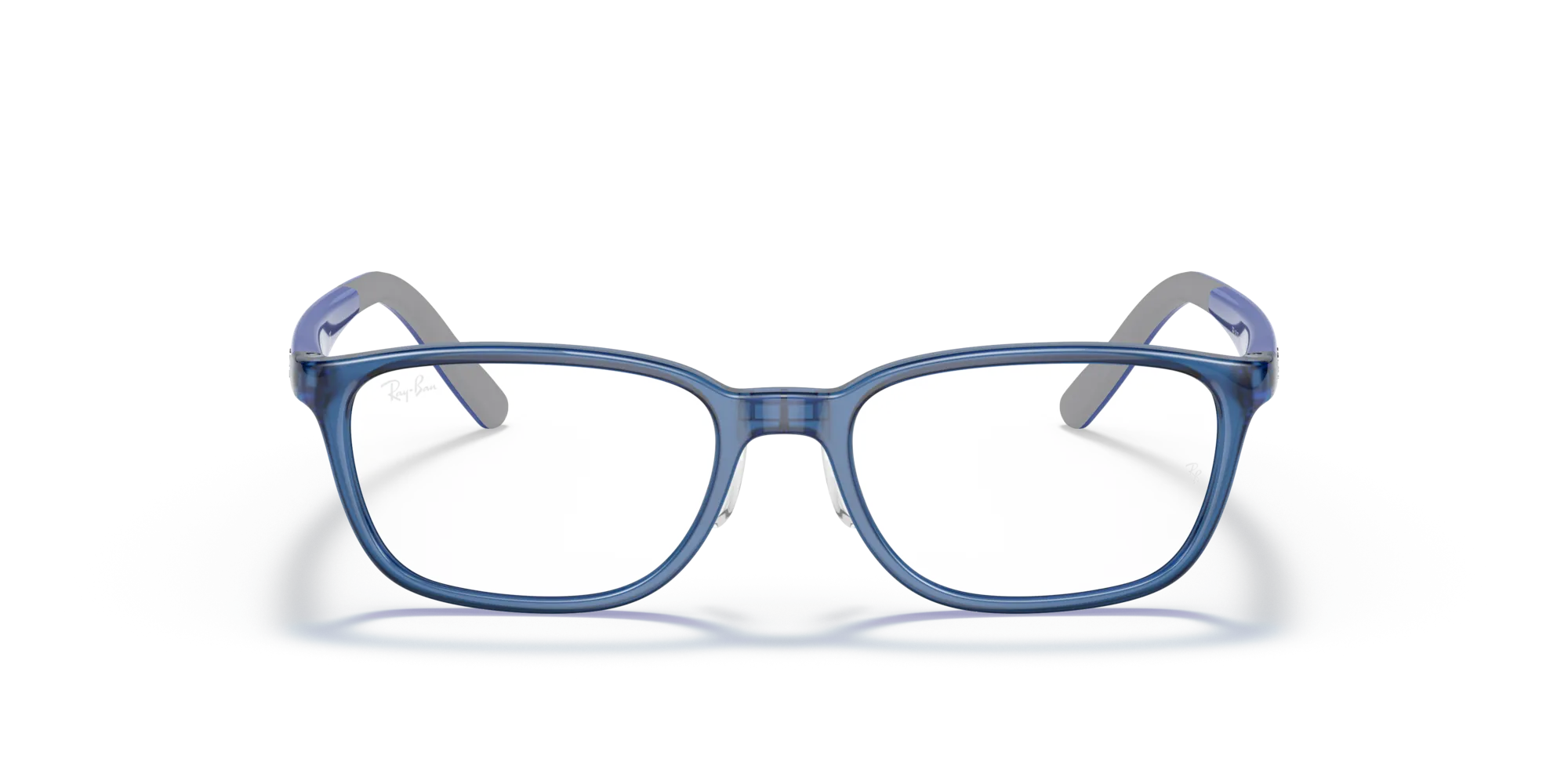 Ray - Ban RY1617D 3914 Montature da vista bambino Iniettato Blu Squadrata - immagine 3