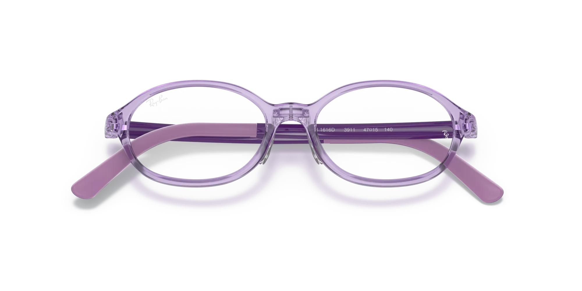 Ray - Ban RY1616D 3911 Montature da vista Iniettato Viola Rotonda - immagine 2