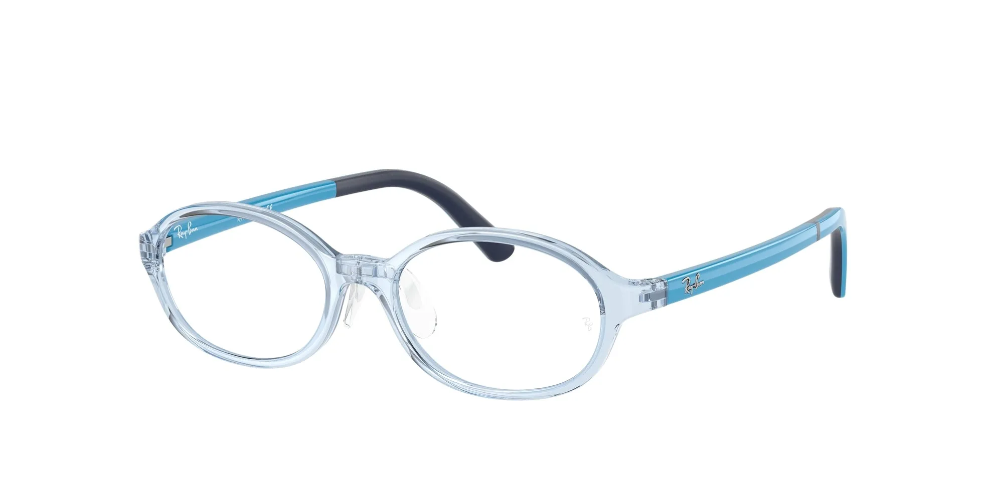 Ray - Ban RY1616D 3910 Montature da vista Iniettato Azzurro Rotonda - immagine 1
