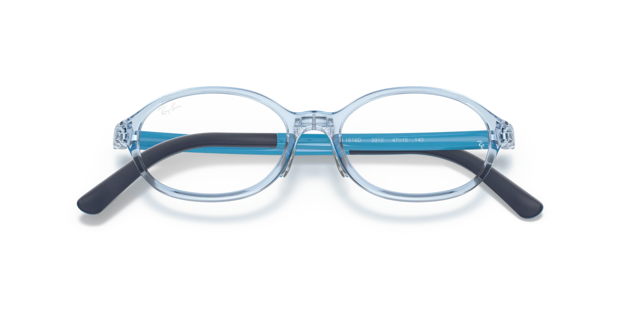 Ray - Ban RY1616D 3910 Montature da vista Iniettato Azzurro Rotonda - immagine 2