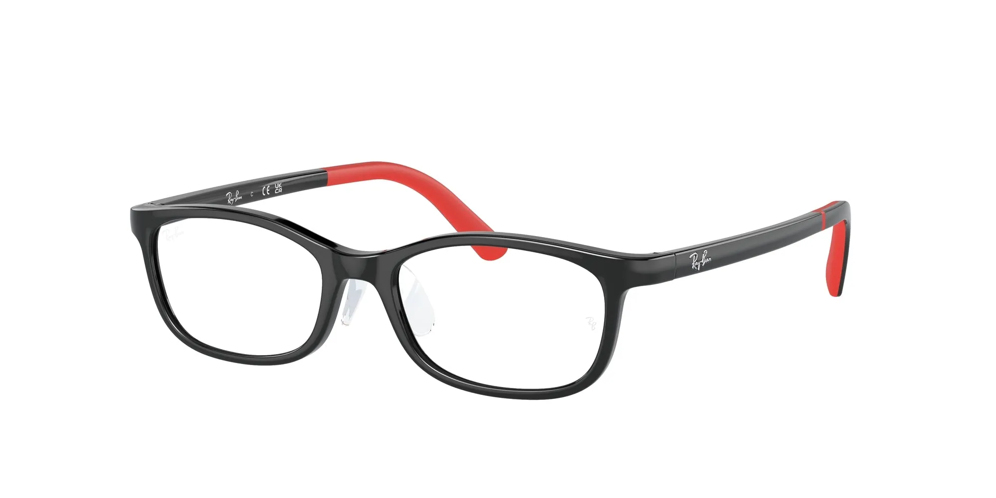 Ray - Ban RY1615D 3876 Montature da vista Iniettato Nero Pillow - immagine 1