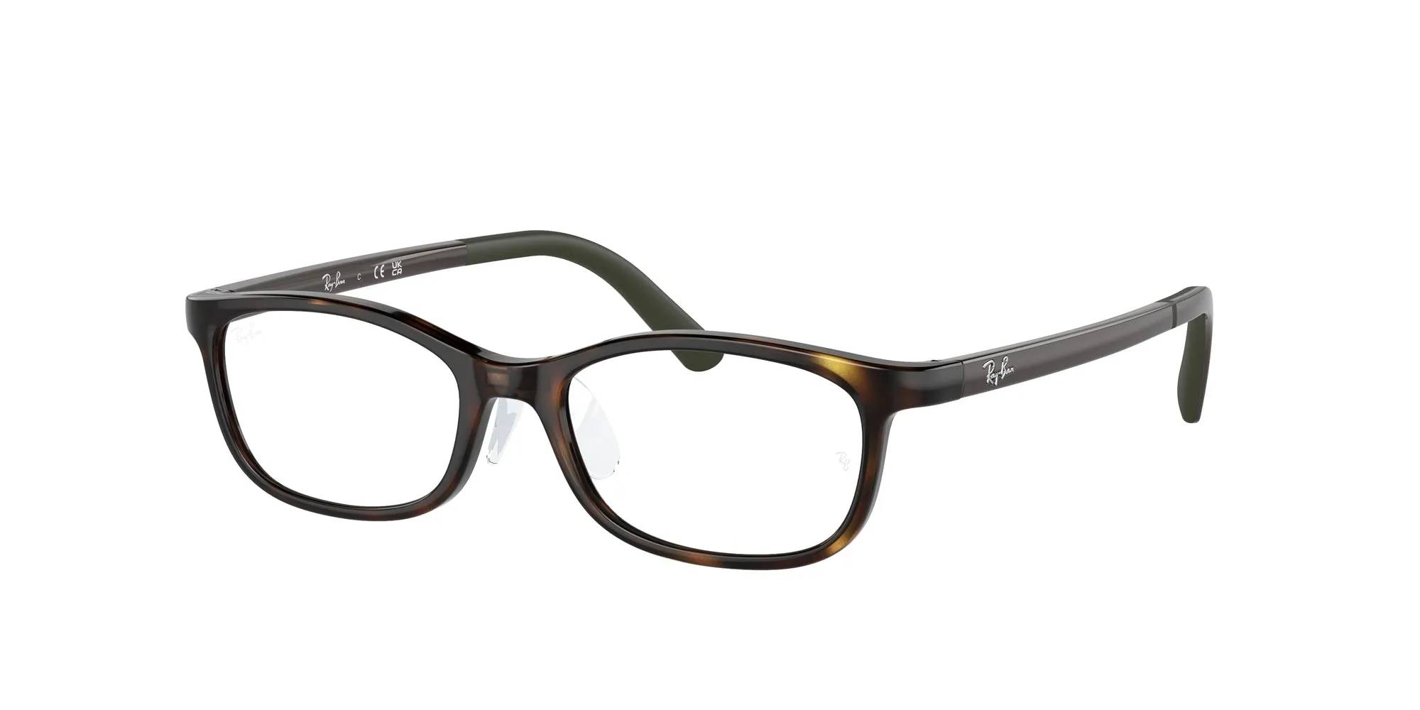 Ray - Ban RY1615D 3863 Montature da vista Iniettato Havana Pillow - immagine 1