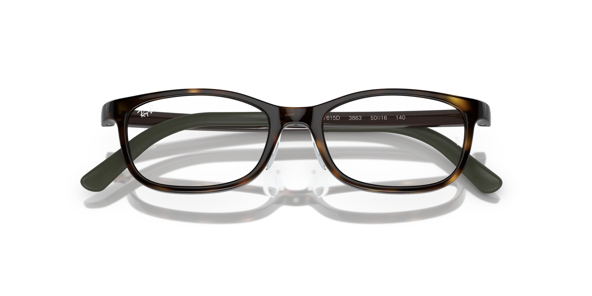 Ray - Ban RY1615D 3863 Montature da vista Iniettato Havana Pillow - immagine 2