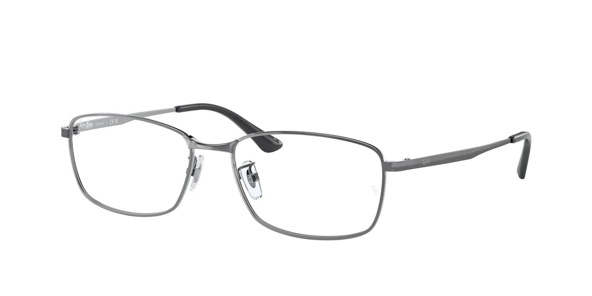 Ray - Ban RX8775D 1047 Montature da vista Titanio Grigio Squadrata Normale - immagine 1