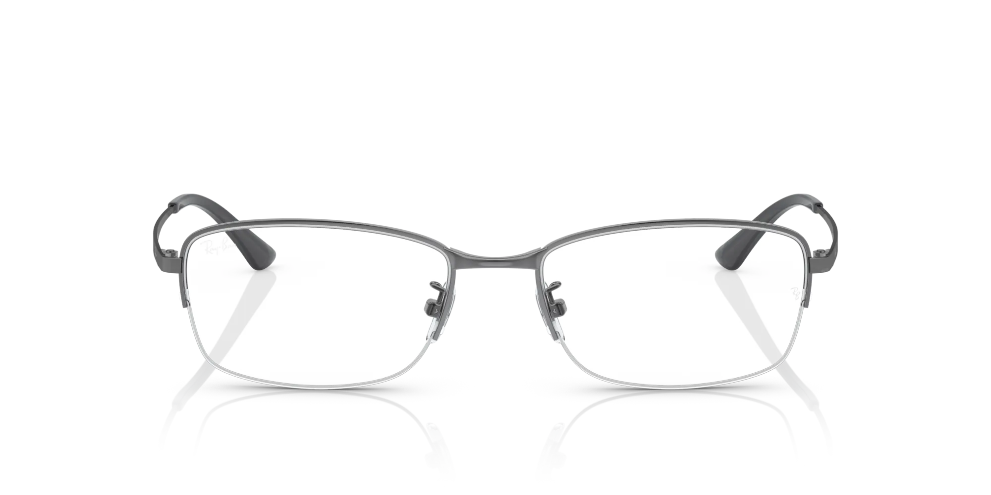 Ray - Ban RX8774D 1047 Montature da vista Titanio Grigio Squadrata Normale - immagine 3