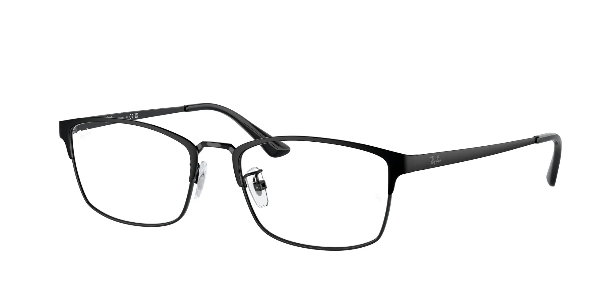 Ray - Ban RX8772D 1206 Montature da vista Titanio Nero Trasparente Pillow Normale - immagine 1