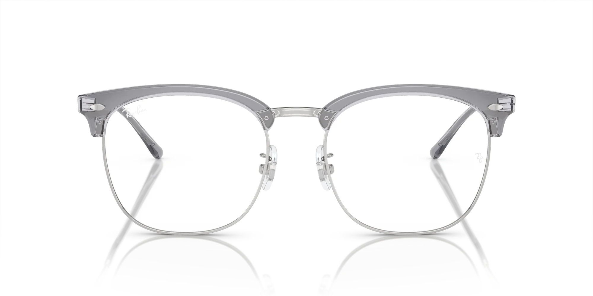 Ray - Ban RX7318D 8326 Montature da vista Iniettato Grigio Squadrata Normale - immagine 3