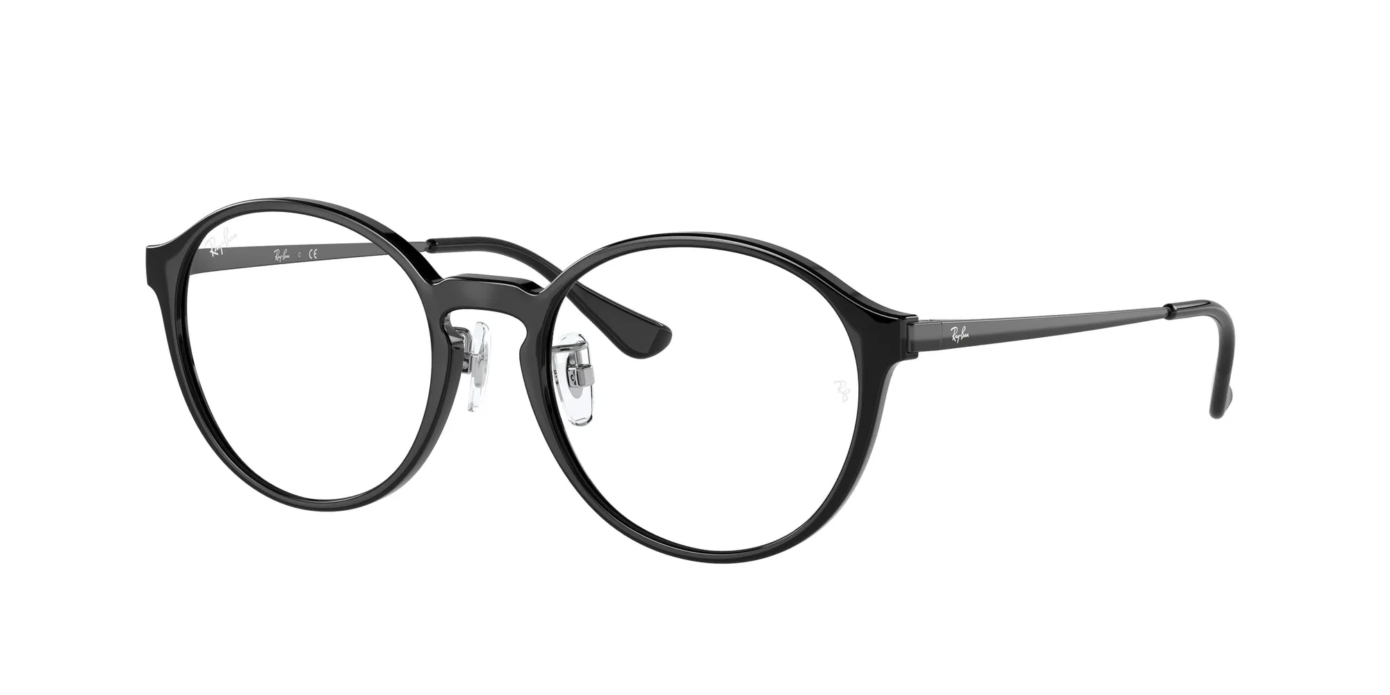 Ray - Ban RX7178D 5725 Montature da vista Iniettato Nero Pantos Normale - immagine 1