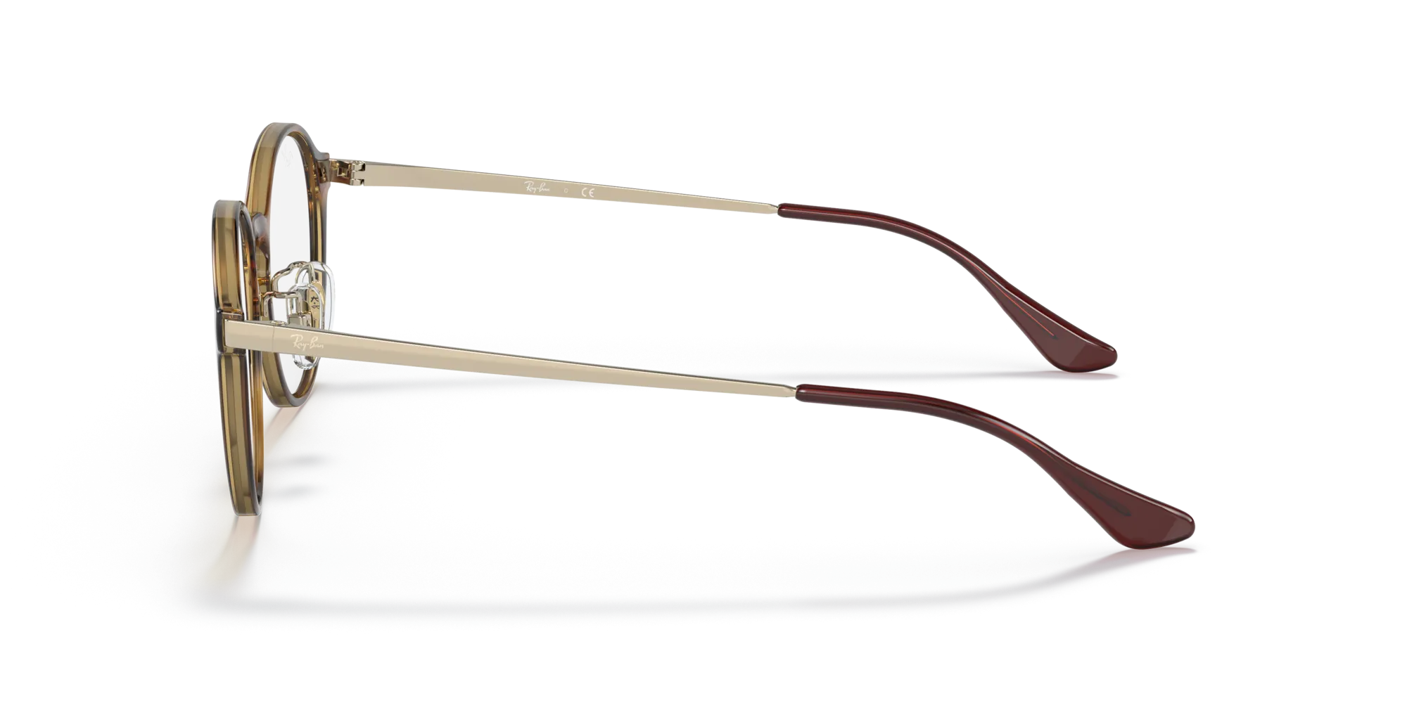 Ray - Ban RX7178D 2012 Montature da vista Iniettato Tartaruga Pantos Normale - immagine 4