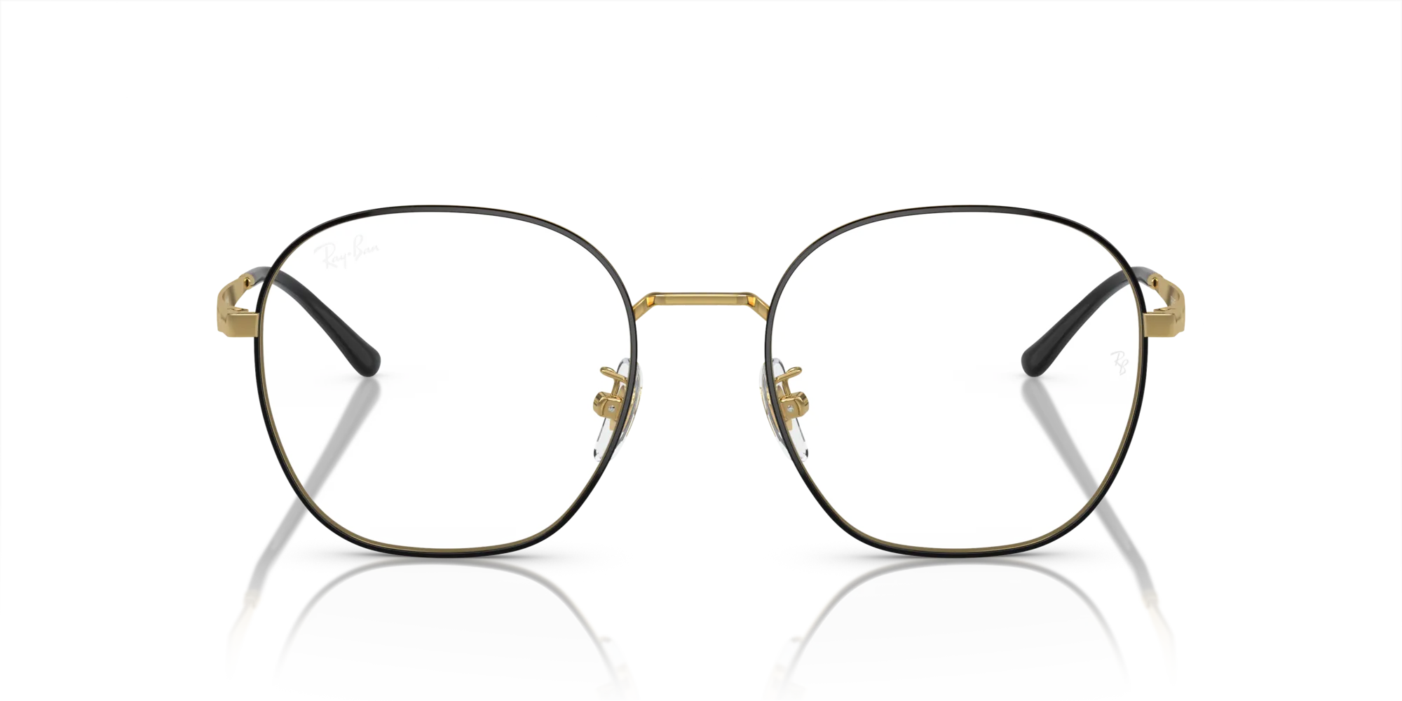 Ray - Ban RX6515D 2991 Montature da vista Metallo Nero Geometrica Normale - immagine 3