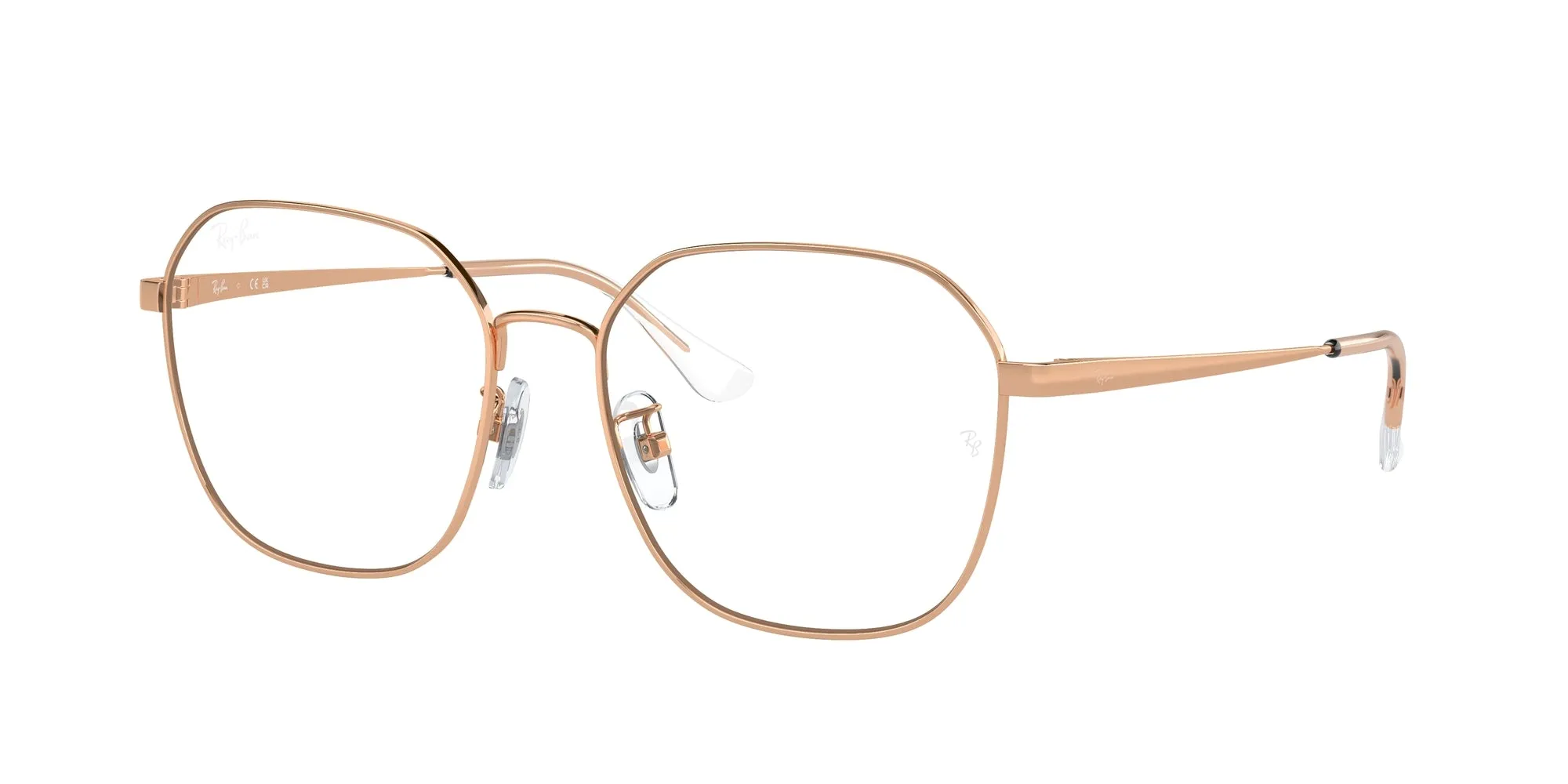 Ray - Ban RX6490D 3094 Montature da vista Metallo Oro Geometrica Normale - immagine 1