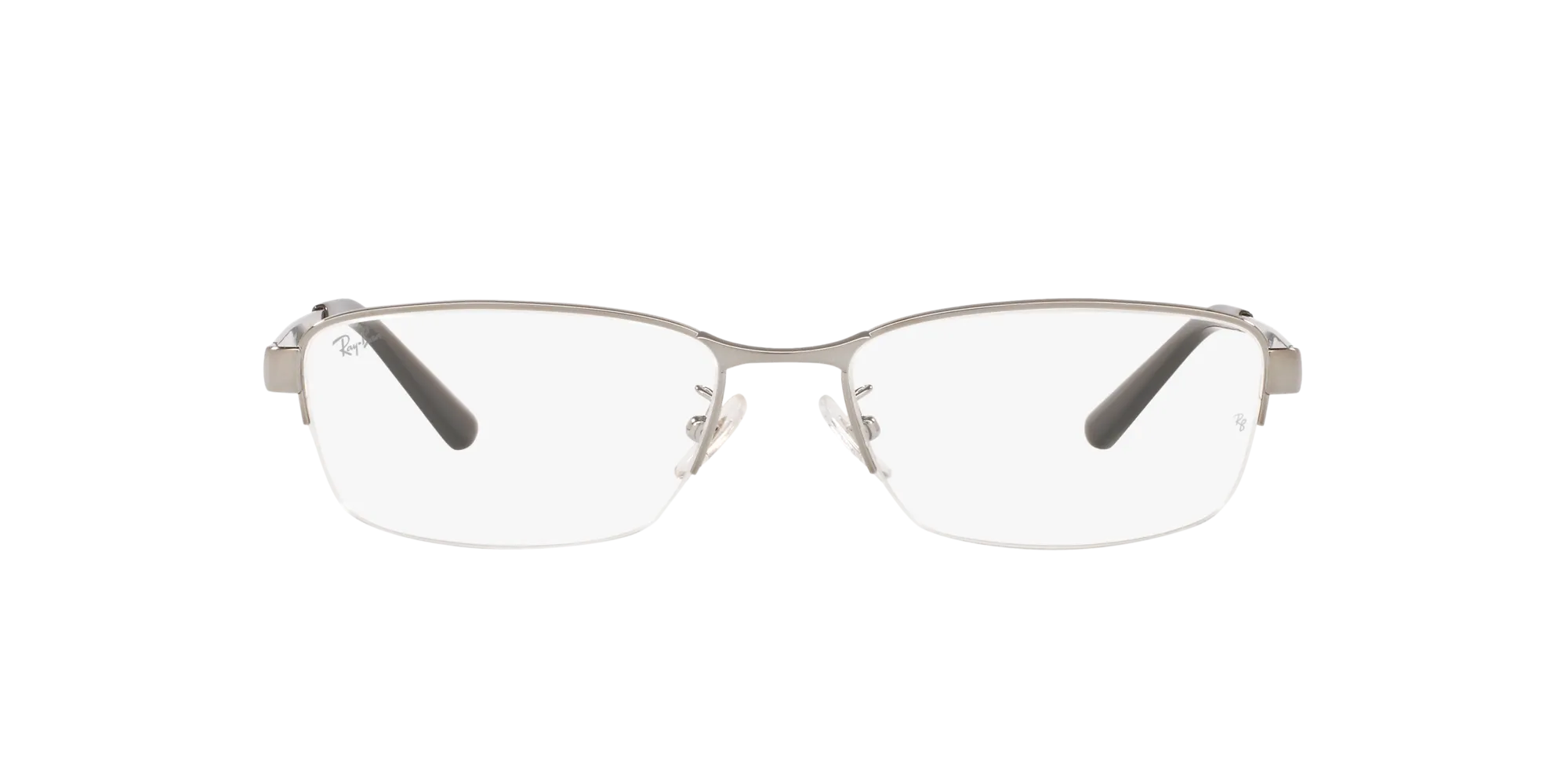 Ray - Ban RX6453D 2553 Montature da vista Metallo Grigio Trasparente Pillow Normale - immagine 2