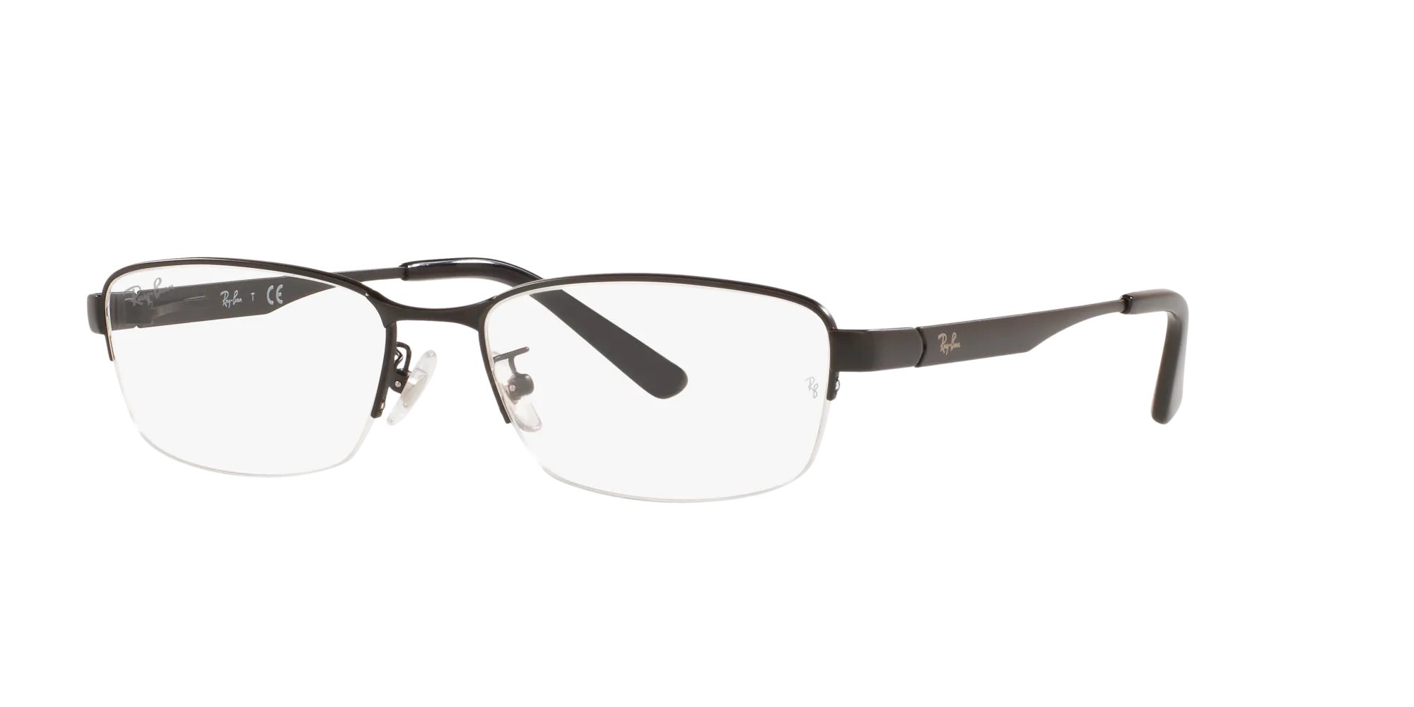 Ray - Ban RX6453D 2503 Montature da vista Metallo Nero Trasparente Pillow Normale - immagine 1