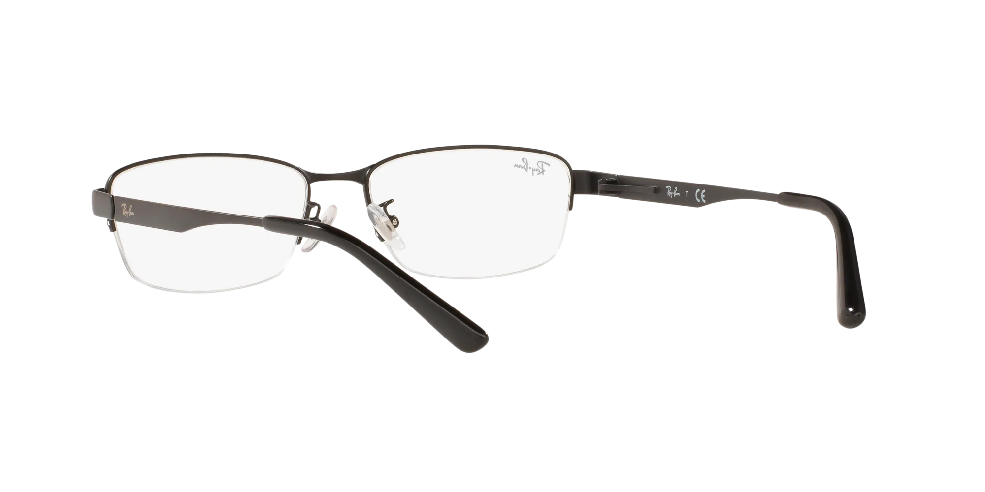 Ray - Ban RX6453D 2503 Montature da vista Metallo Nero Trasparente Pillow Normale - immagine 4