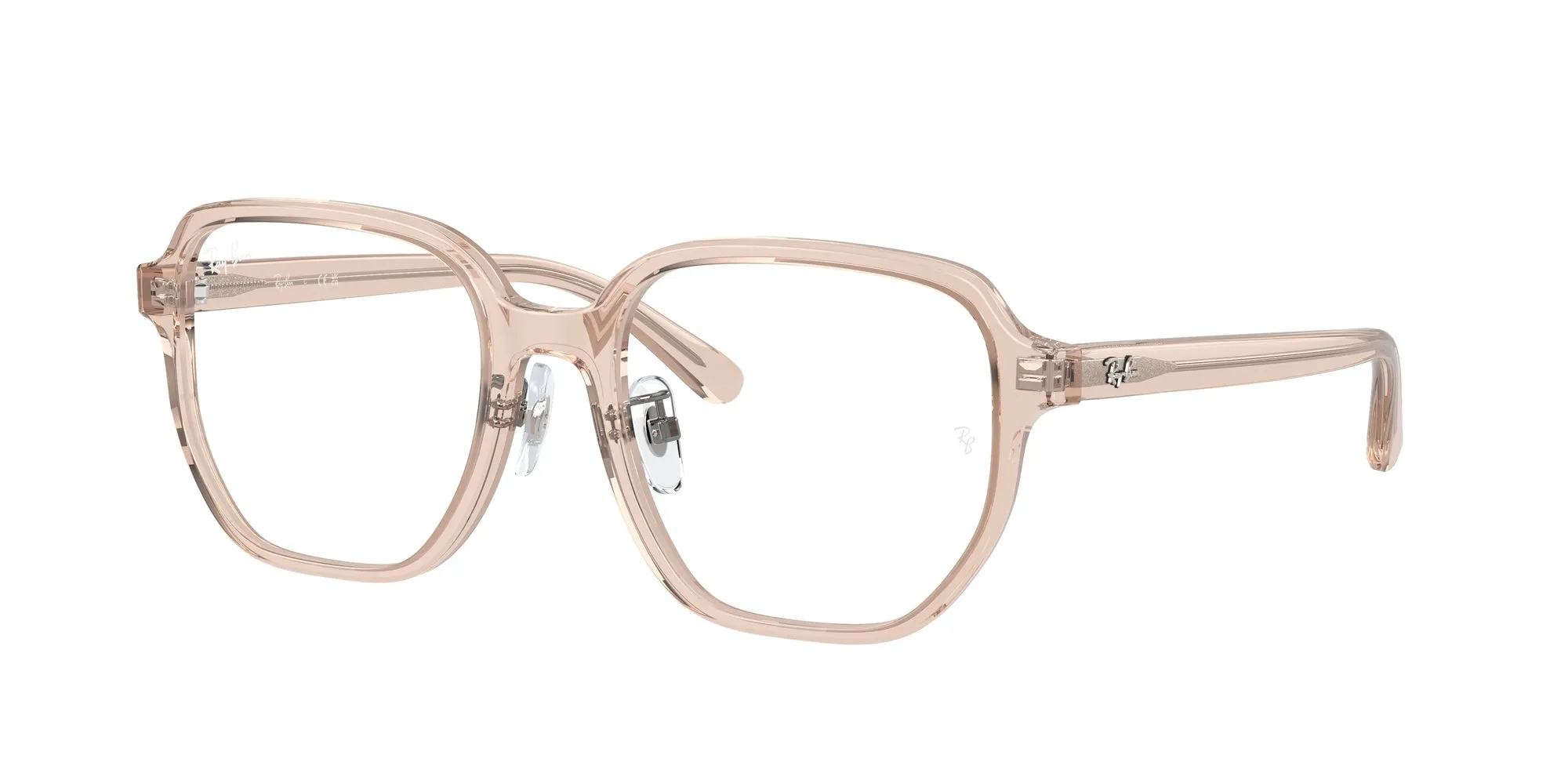Ray - Ban RX5424D 8267 Montature da vista Acetato Marrone Geometrica Normale - immagine 1