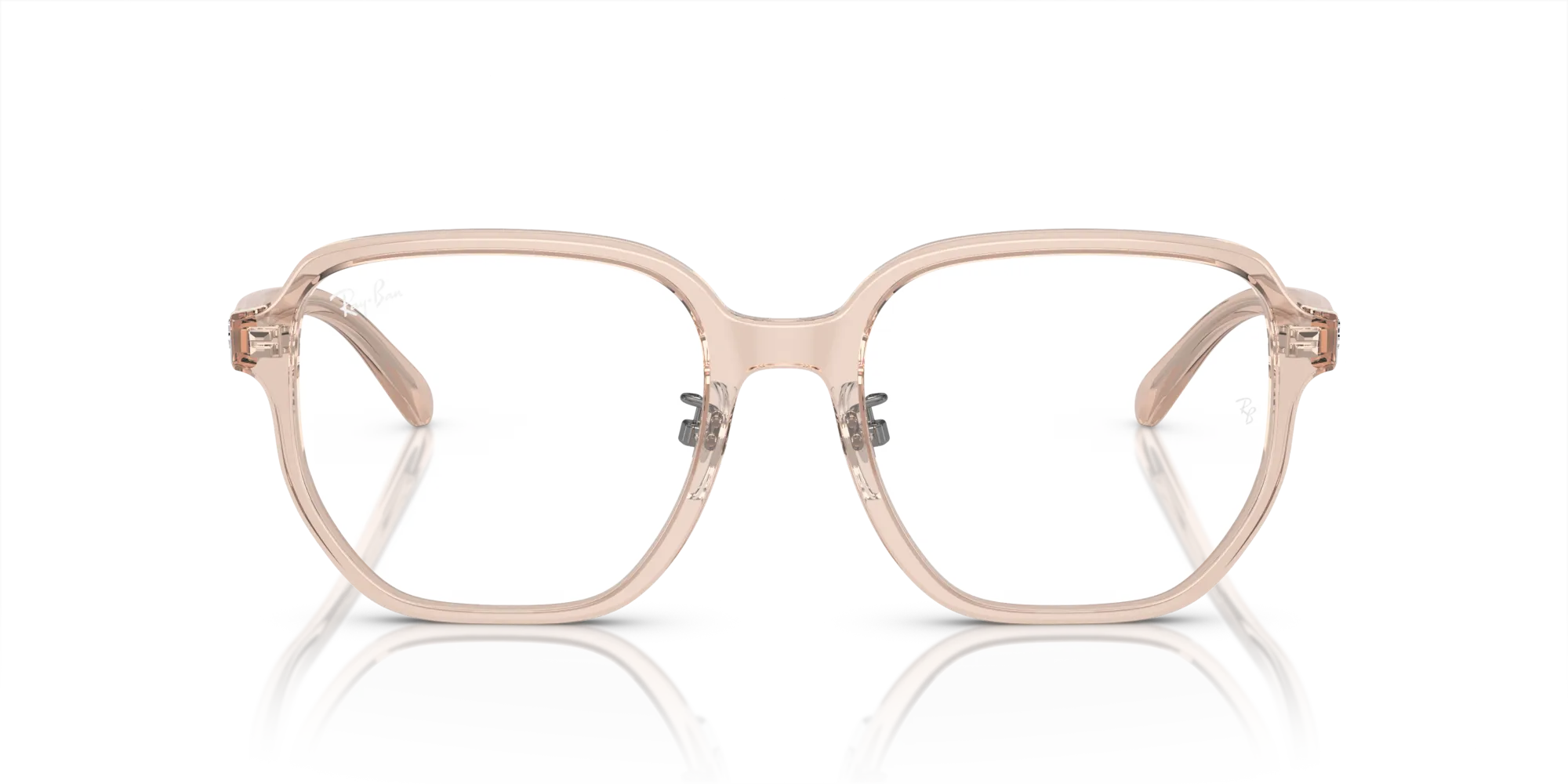 Ray - Ban RX5424D 8267 Montature da vista Acetato Marrone Geometrica Normale - immagine 3