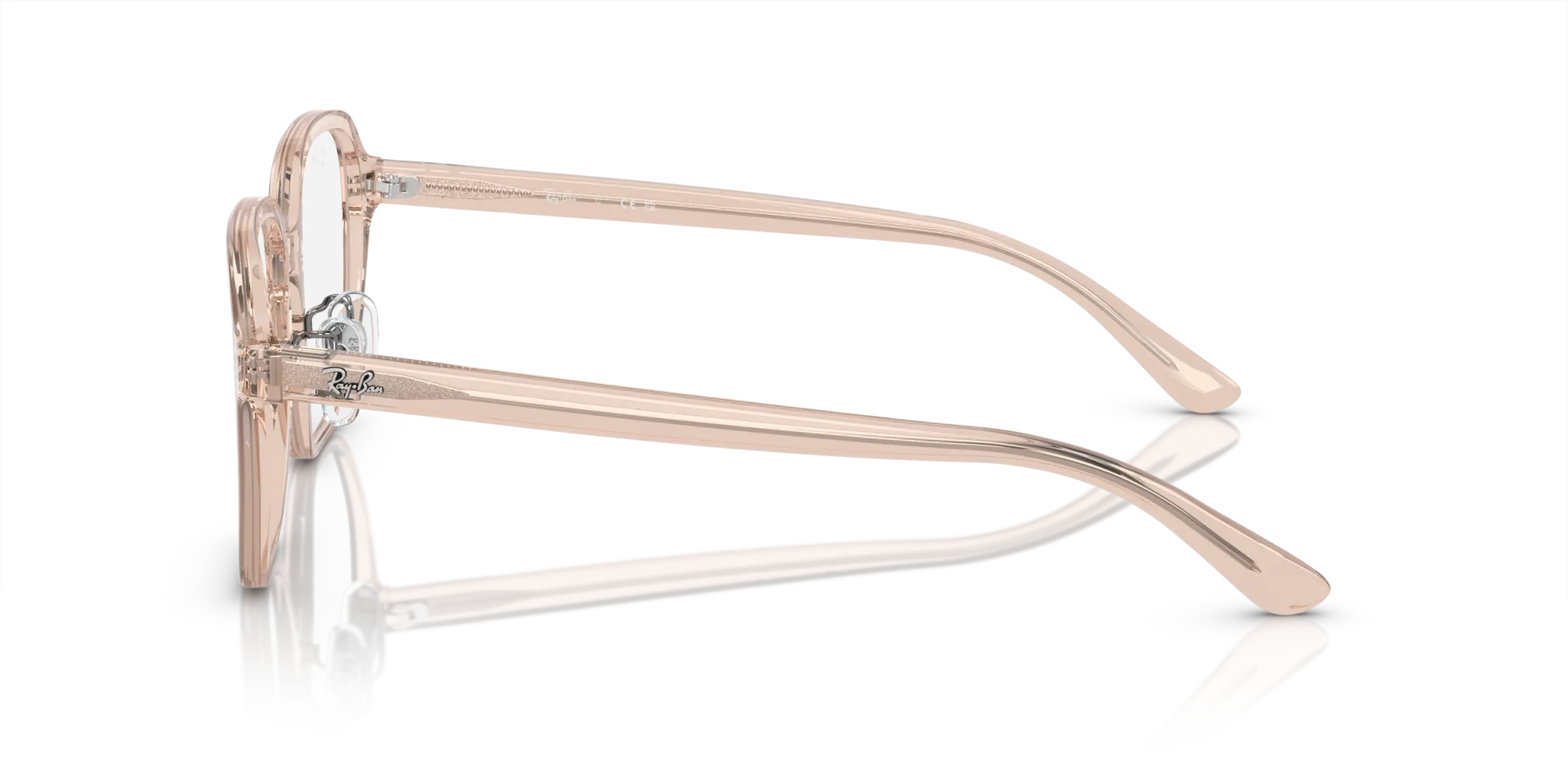Ray - Ban RX5424D 8267 Montature da vista Acetato Marrone Geometrica Normale - immagine 4