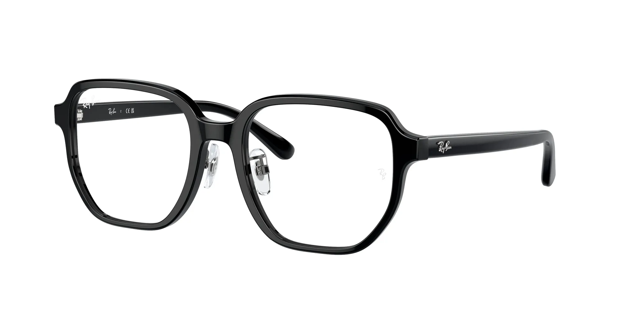 Ray - Ban RX5424D 2000 Montature da vista Acetato Nero Geometrica Normale - immagine 1
