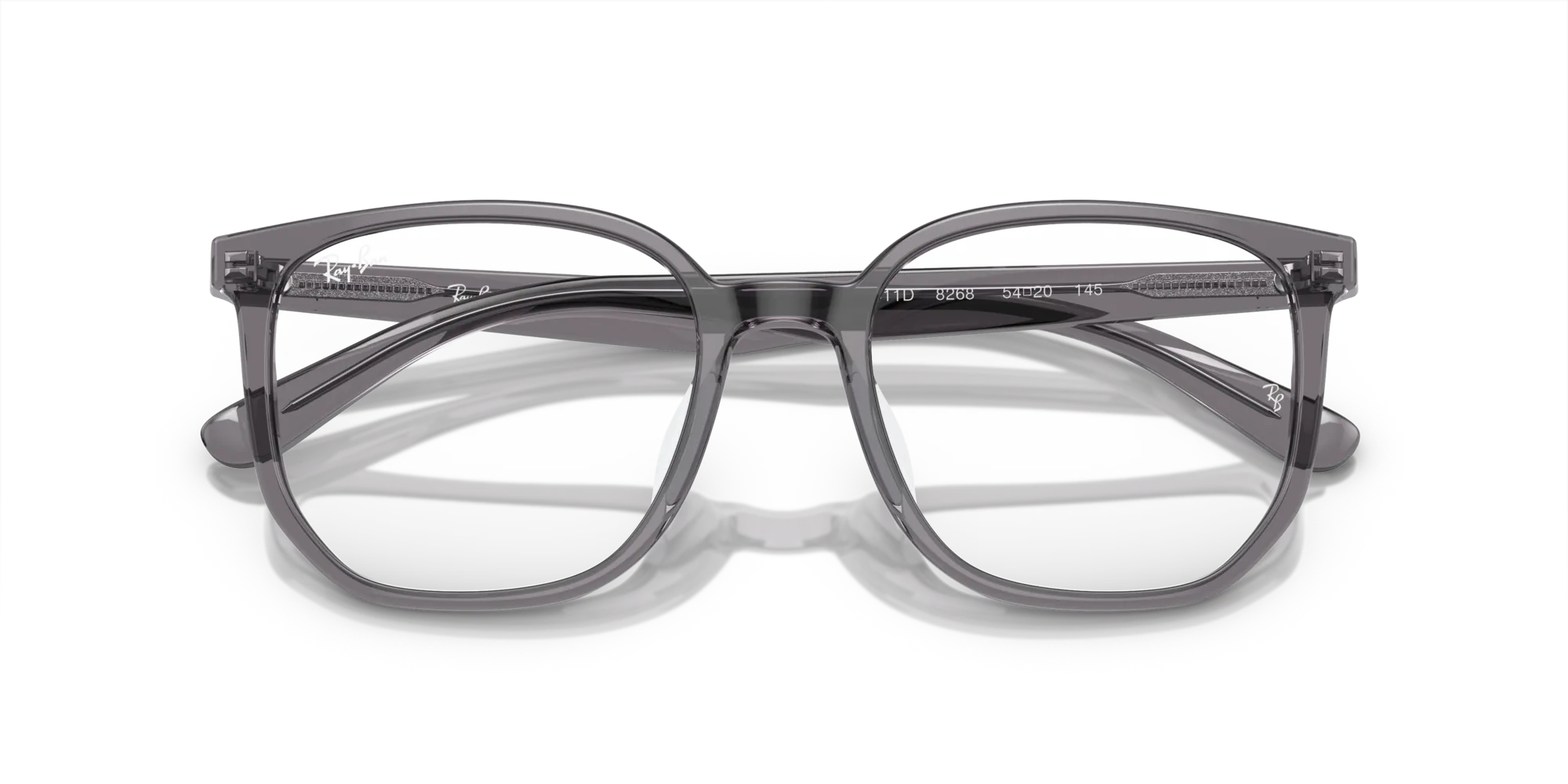 Ray - Ban RX5411D 8268 Montature da vista Acetato Grigio Geometrica Normale - immagine 2