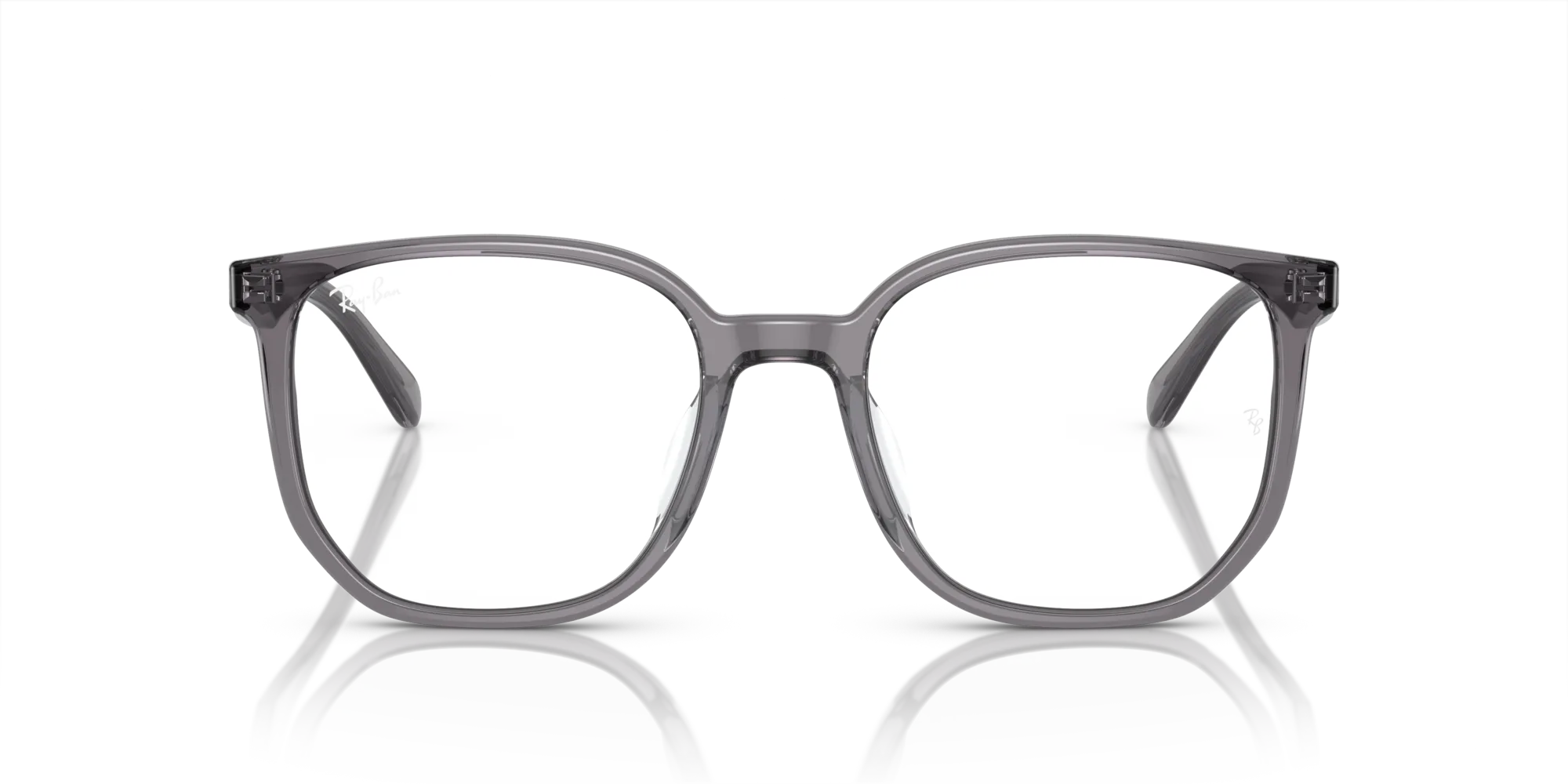 Ray - Ban RX5411D 8268 Montature da vista Acetato Grigio Geometrica Normale - immagine 3