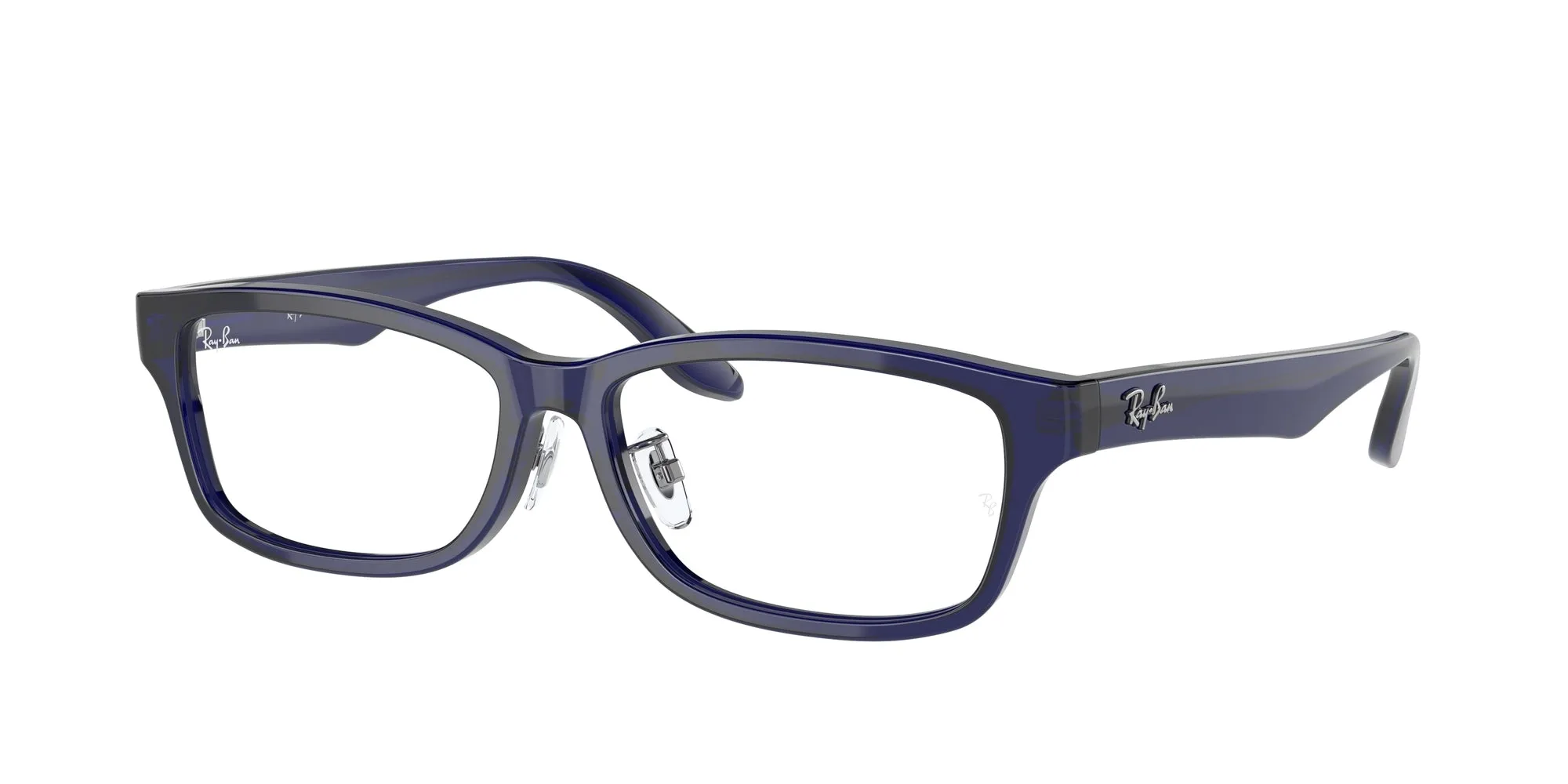 Ray - Ban RX5408D 5986 Montature da vista Acetato Blu Squadrata Normale - immagine 1