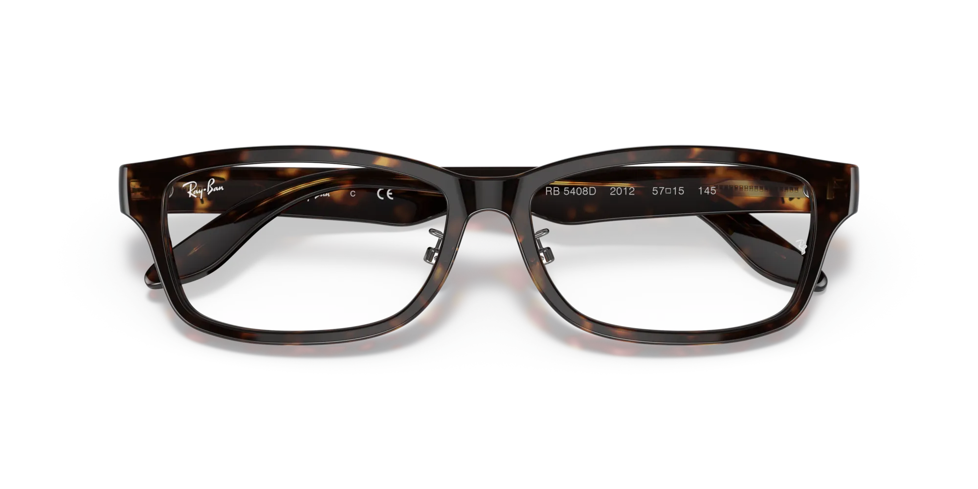 Ray - Ban RX5408D 2012 Montature da vista Acetato Tartaruga Squadrata Normale - immagine 2