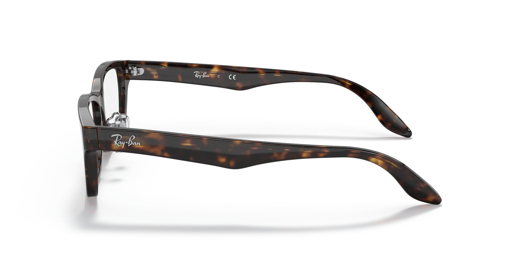 Ray - Ban RX5408D 2012 Montature da vista Acetato Tartaruga Squadrata Normale - immagine 4