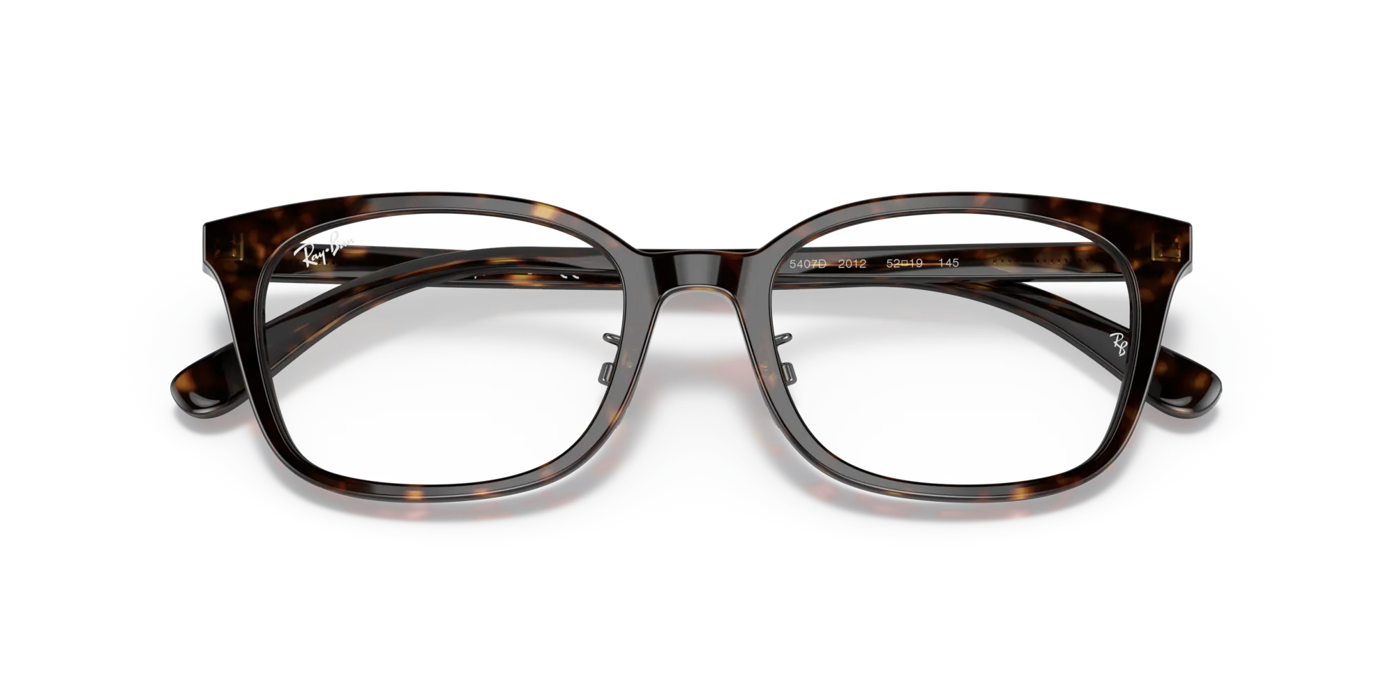 Ray - Ban RX5407D 2012 Montature da vista Acetato Tartaruga Squadrata Normale - immagine 2