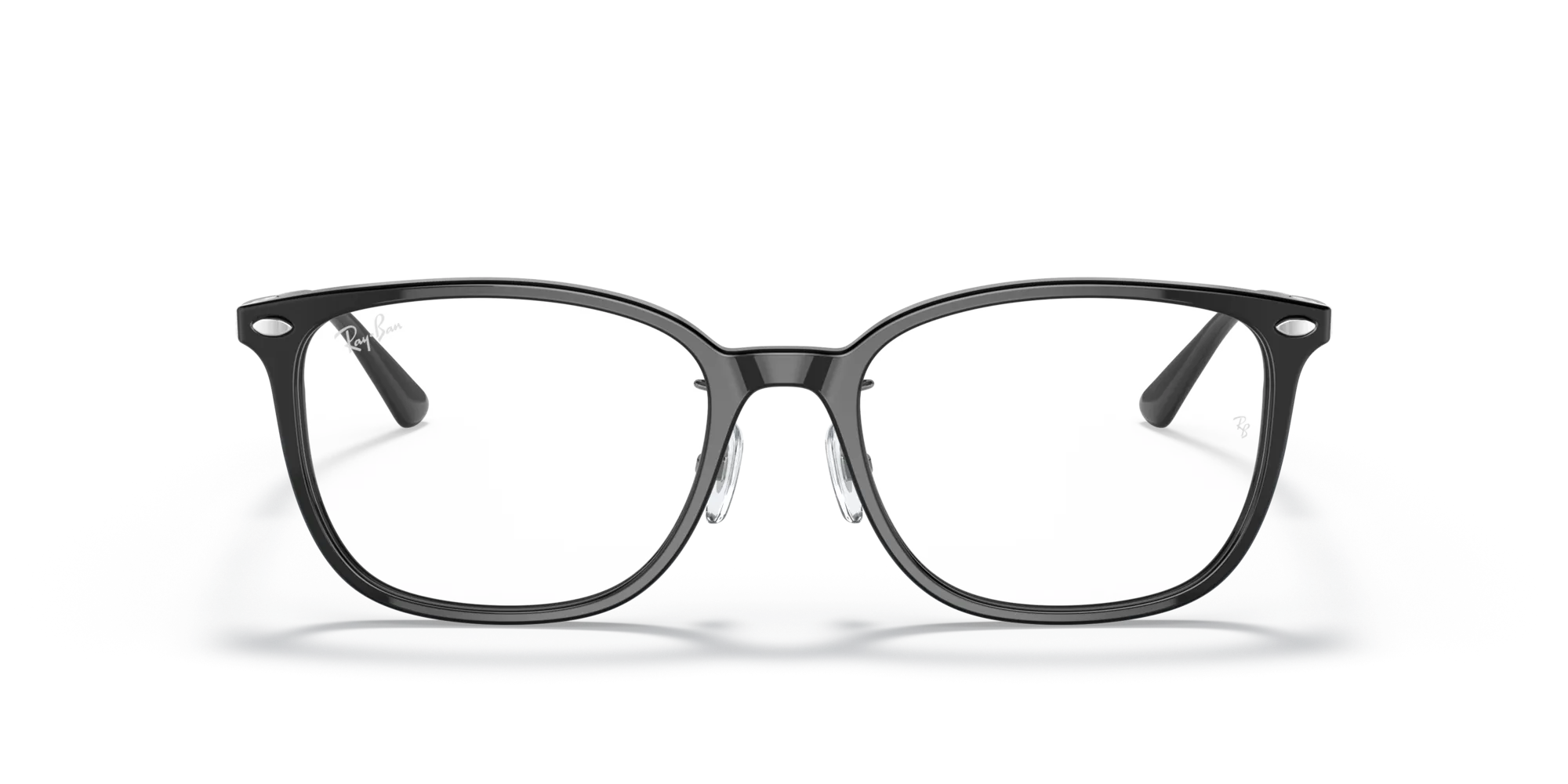 Ray - Ban RX5403D 2000 Montature da vista Acetato Nero Trasparente Pillow Normale - immagine 3