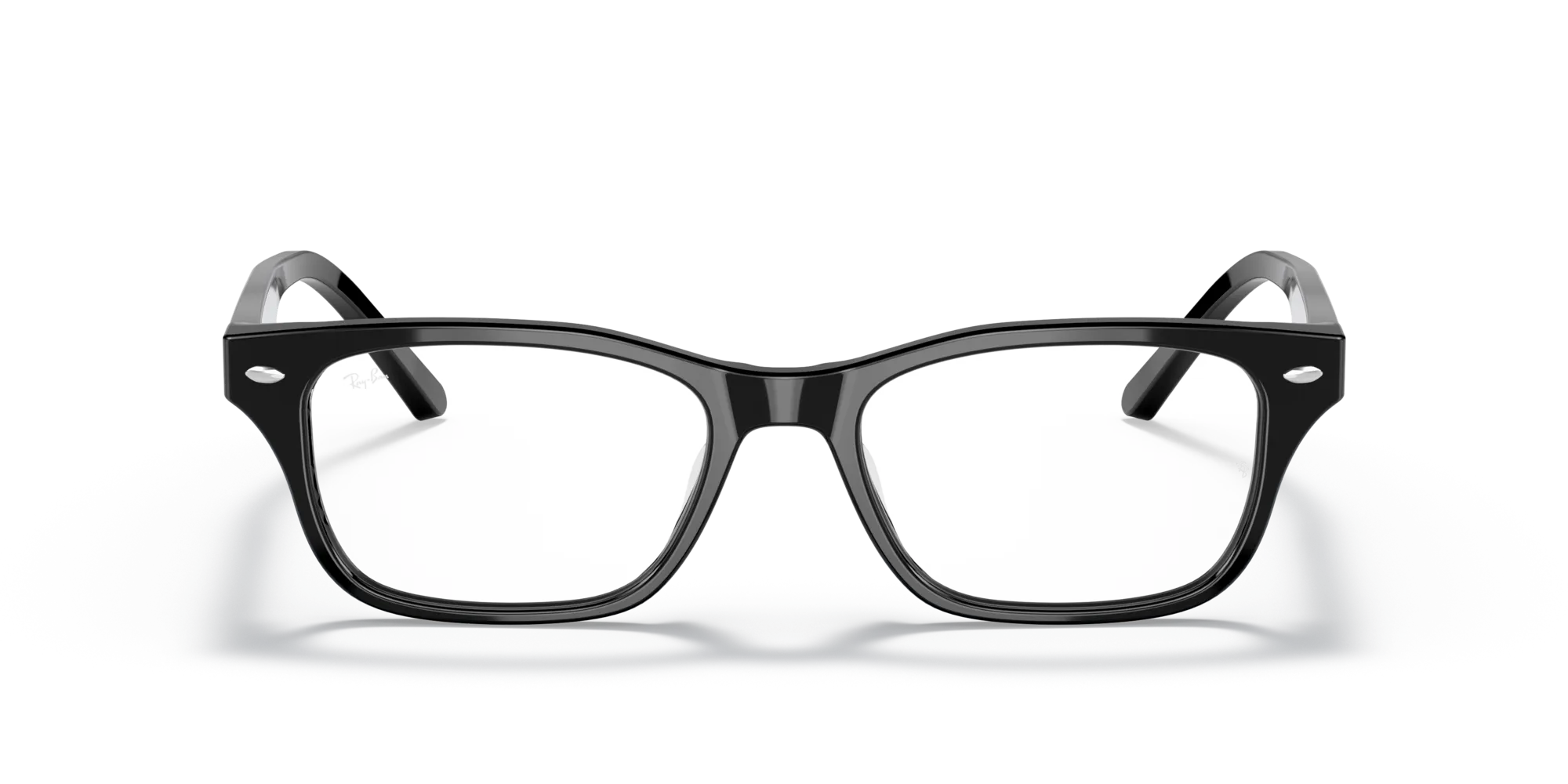 Ray - Ban RX5345D 2000 Montature da vista Acetato Nero Squadrata Normale - immagine 3