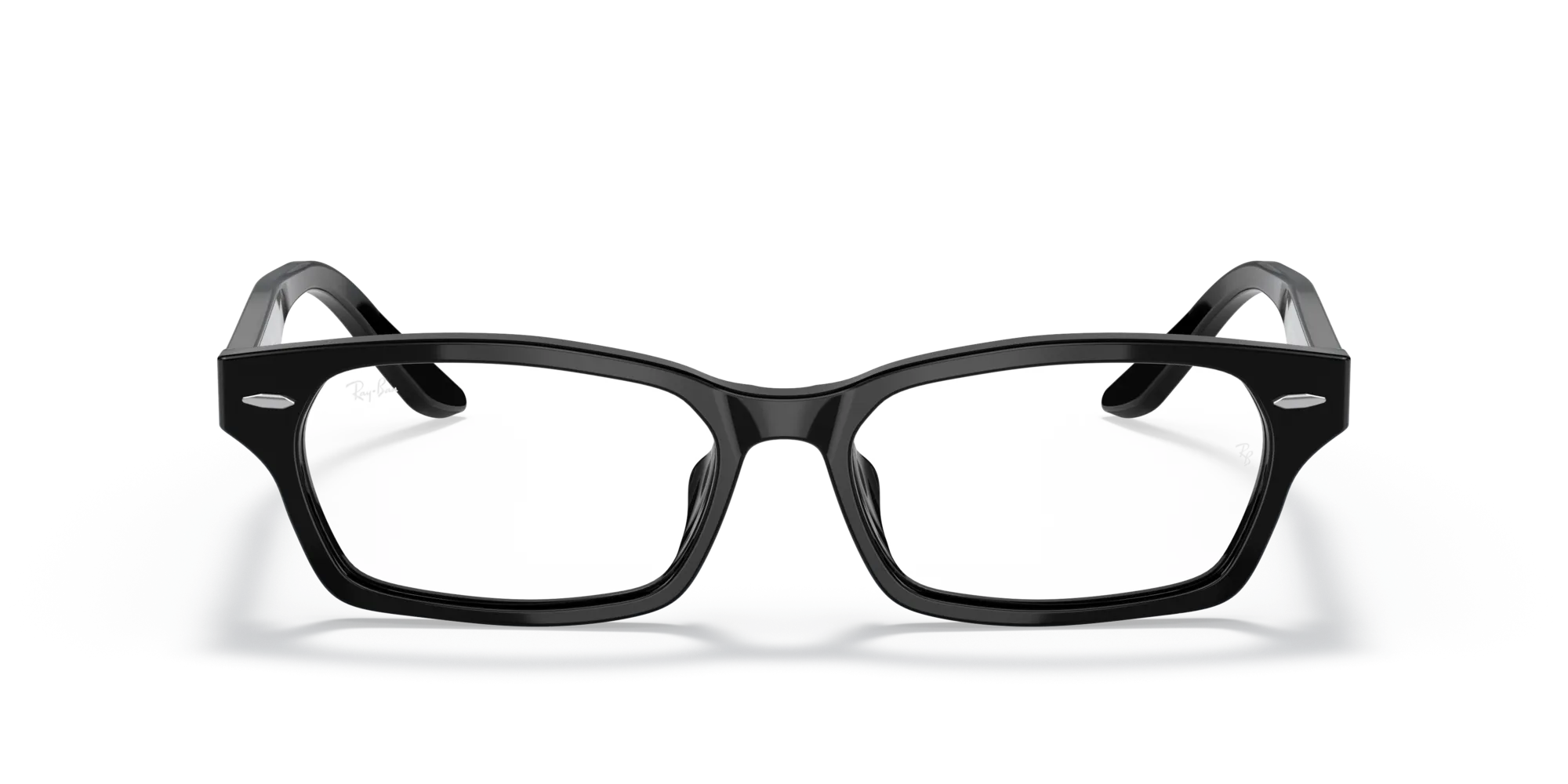 Ray - Ban RX5344D 2000 Montature da vista Acetato Nero Squadrata Normale - immagine 3