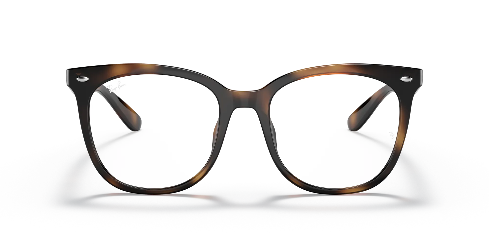 Ray - Ban RX4379VD 2012 Montature da vista Iniettato Tartaruga Trasparente Squadrata Normale - immagine 3