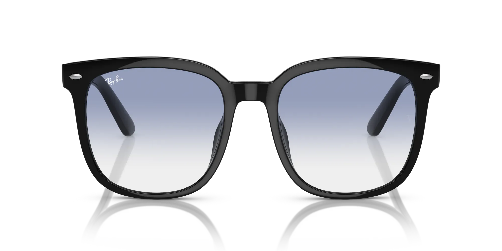 Ray - Ban RB4401D 601/19 Occhiali da sole Iniettato Nero Blu Squadrata Normale Sfumato - immagine 3