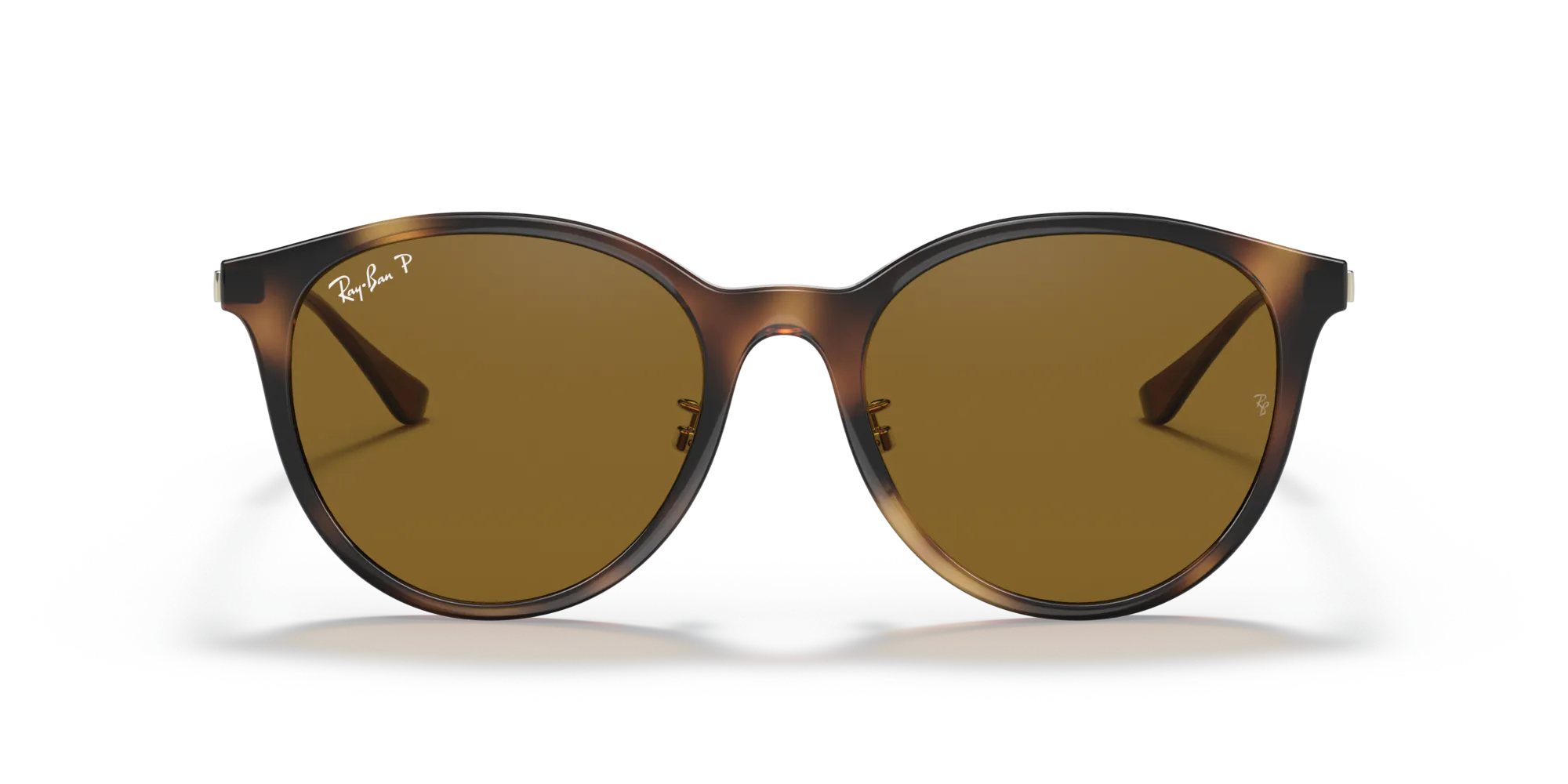 Ray - Ban RB4334D 710/83 Occhiali da sole Iniettato Tartaruga Marrone Squadrata Polarizzata - immagine 3