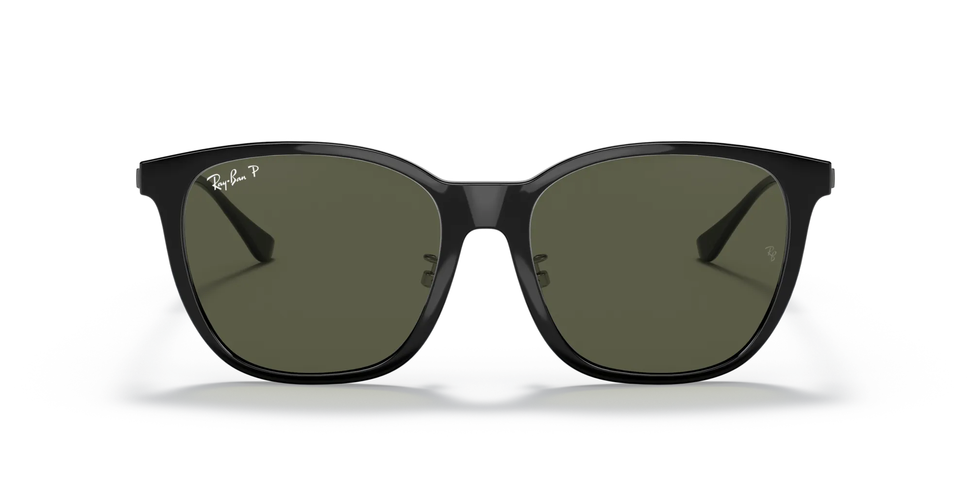 Ray - Ban RB4333D 601/9A Occhiali da sole Iniettato Nero G15 Squadrata Polarizzata Antiriflesso - immagine 3