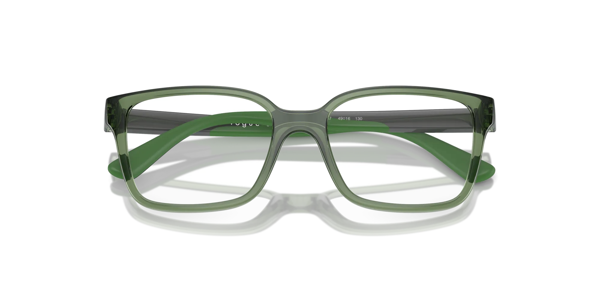 VOGUE EYEWEAR VY2026 3067 Montature da vista bambino Nylon Verde Squadrata Normale - immagine 2